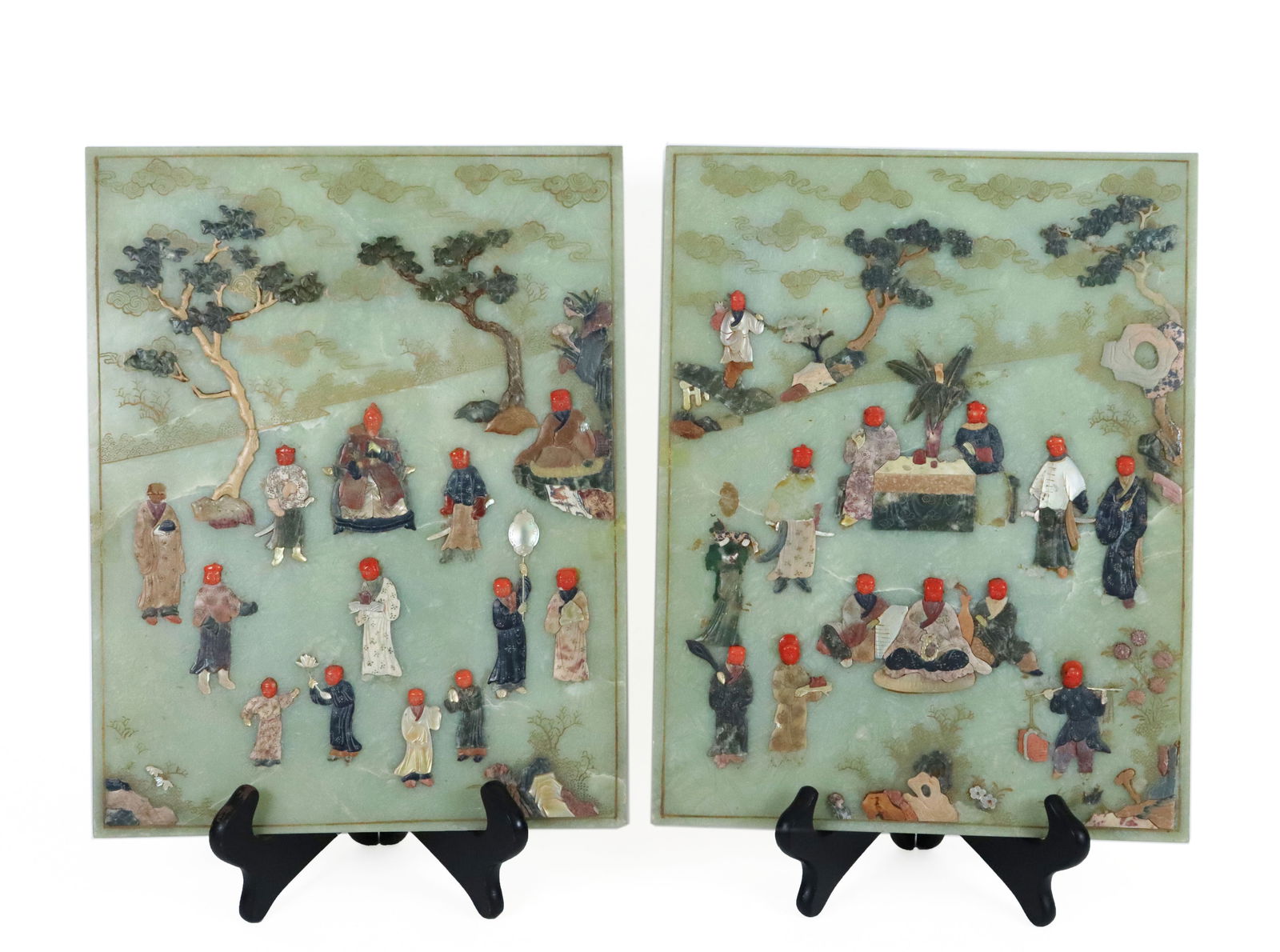 2 Chinese fine plaques (1 of 6)