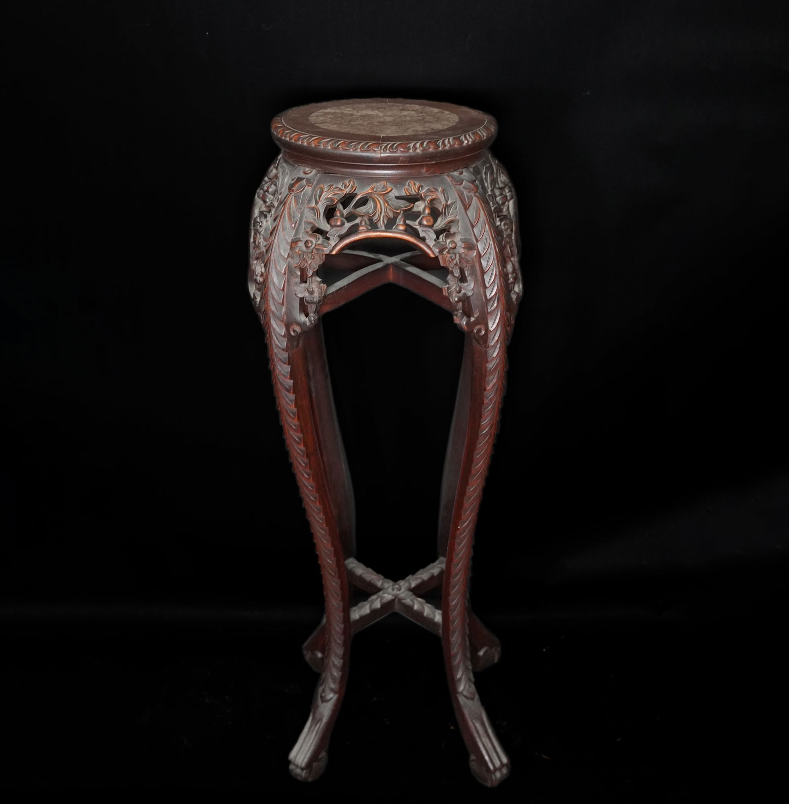 Chinese tall wooden table (1 of 7)