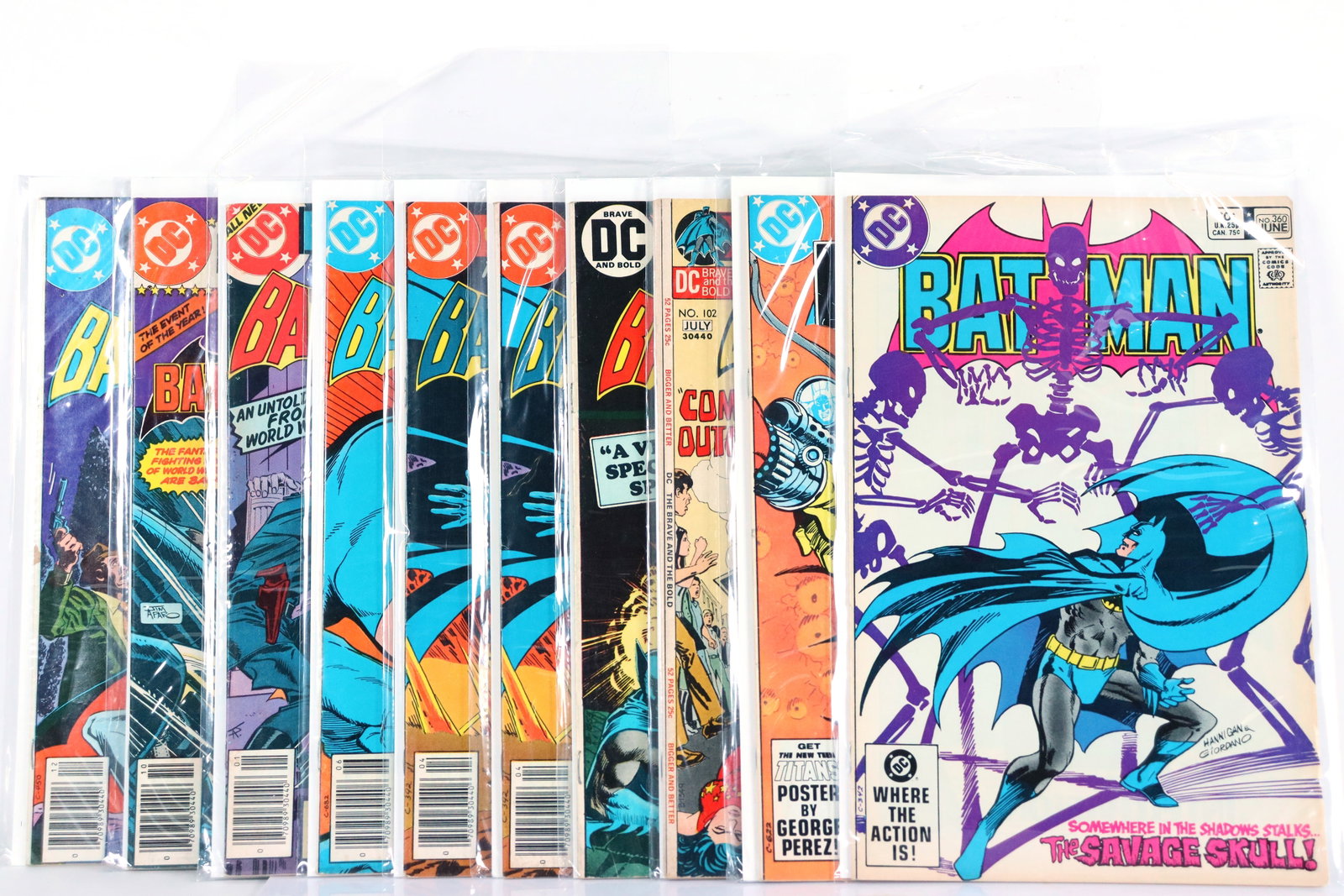 Lots DC Batman comics: Lots DC Batman comics.