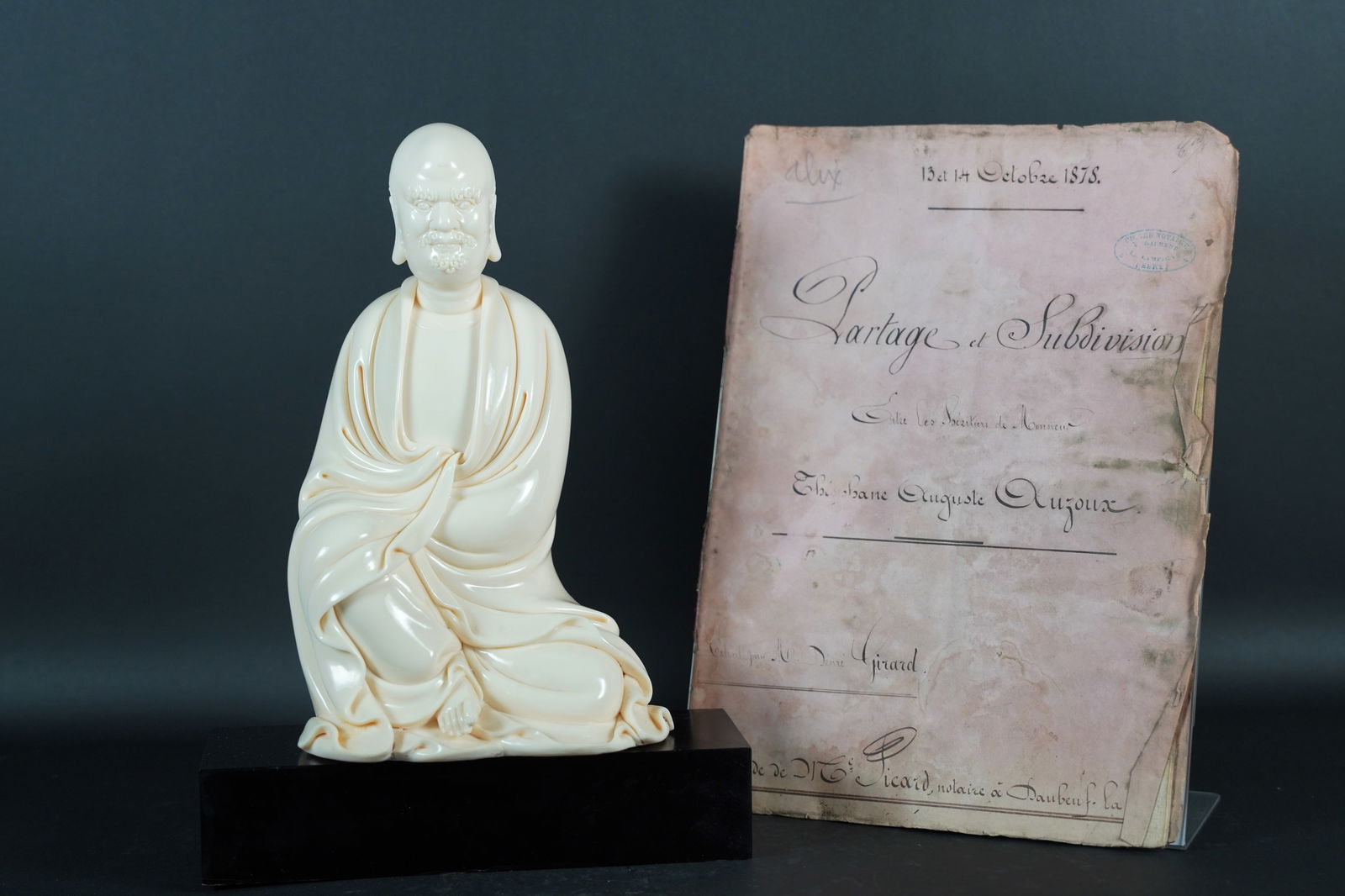 Chinese fine white deity (1 of 9)