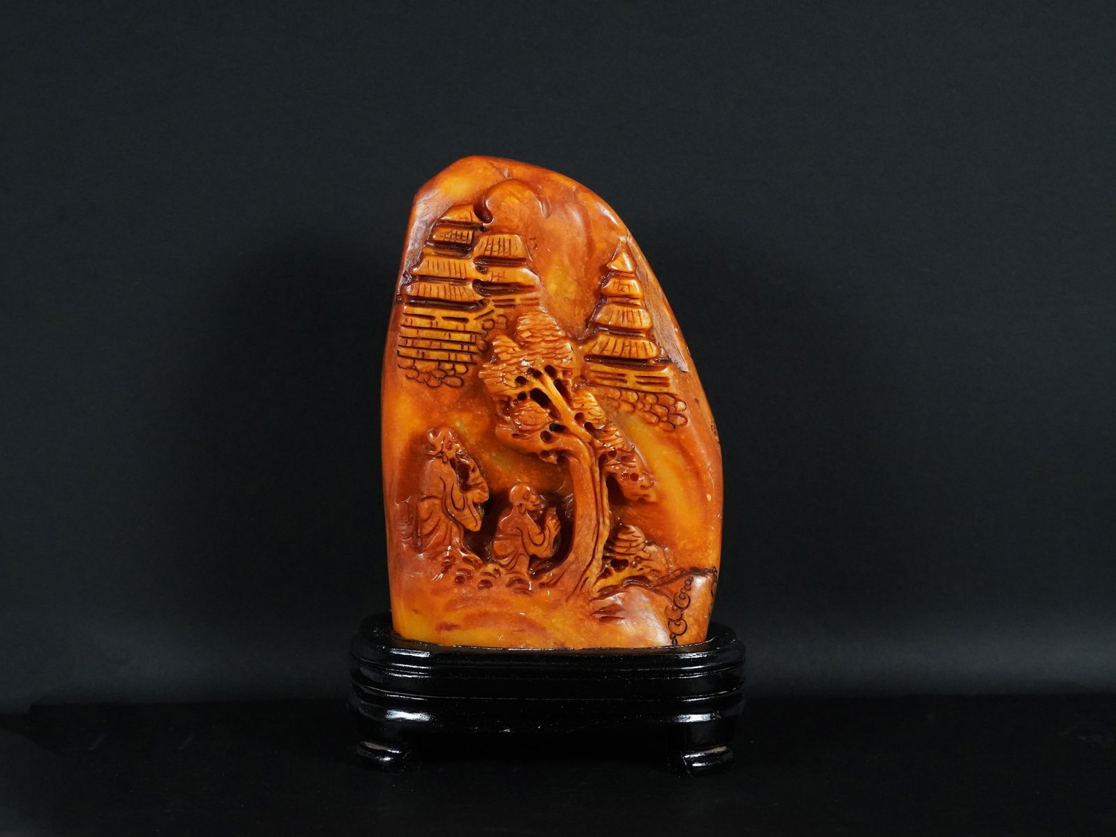 Chinese soapstone fine carving (1 of 6)
