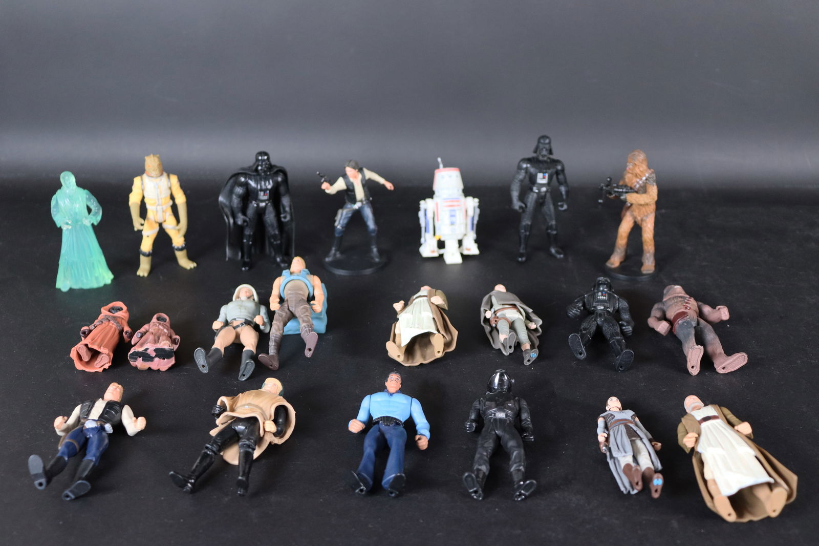 Lots Star Wars Action Figure Auction
