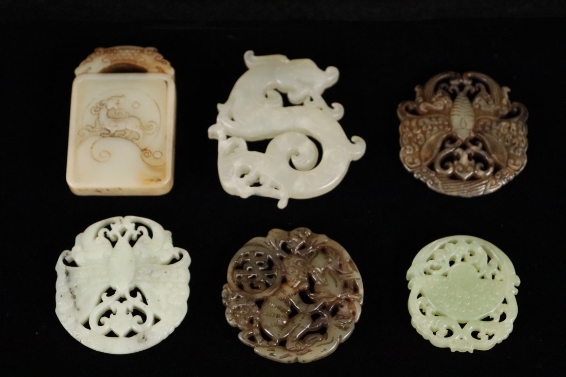 Lots Chinese fine plaques (1 of 5)