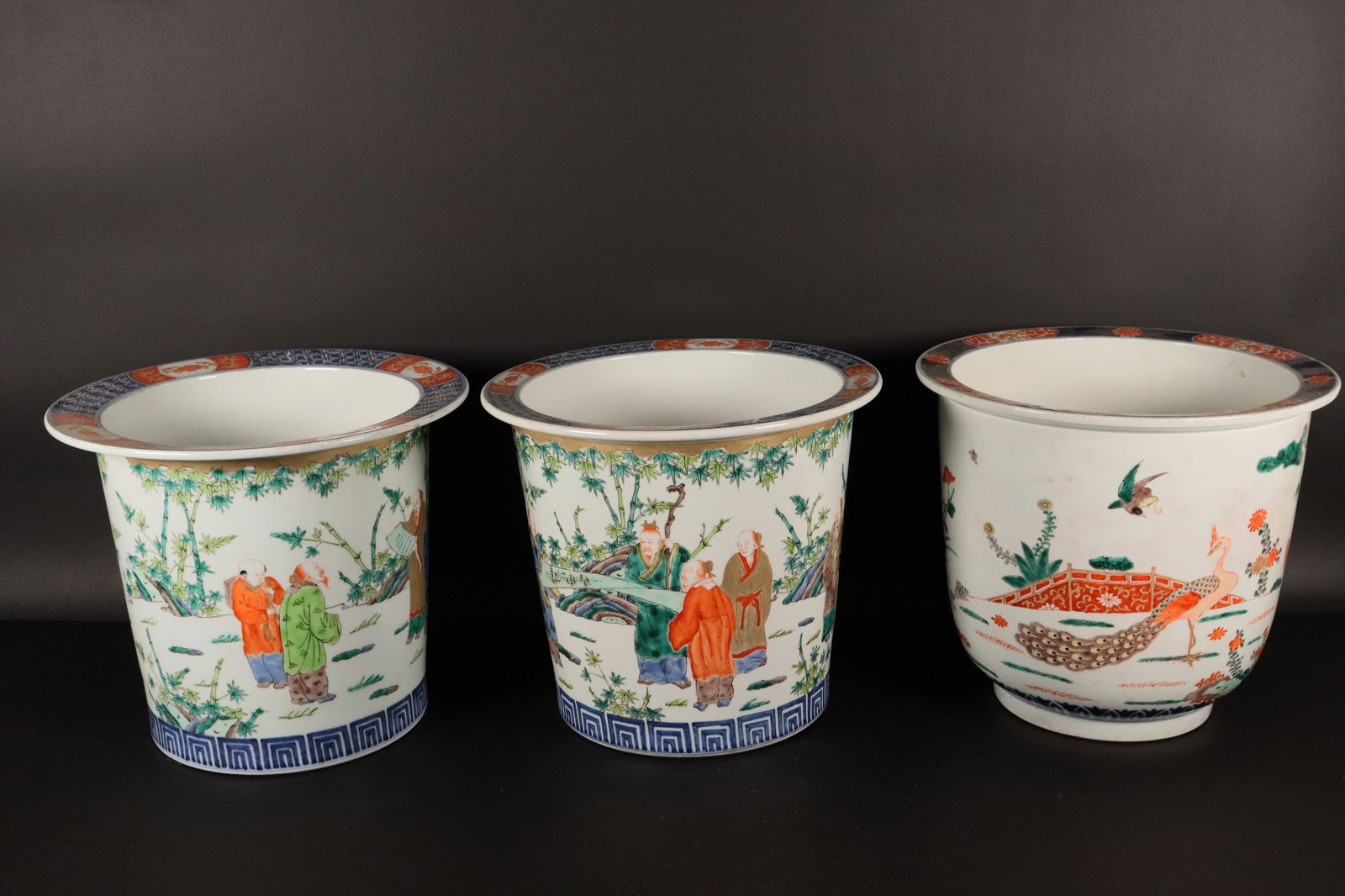 3 Chinese fine pots (1 of 7)