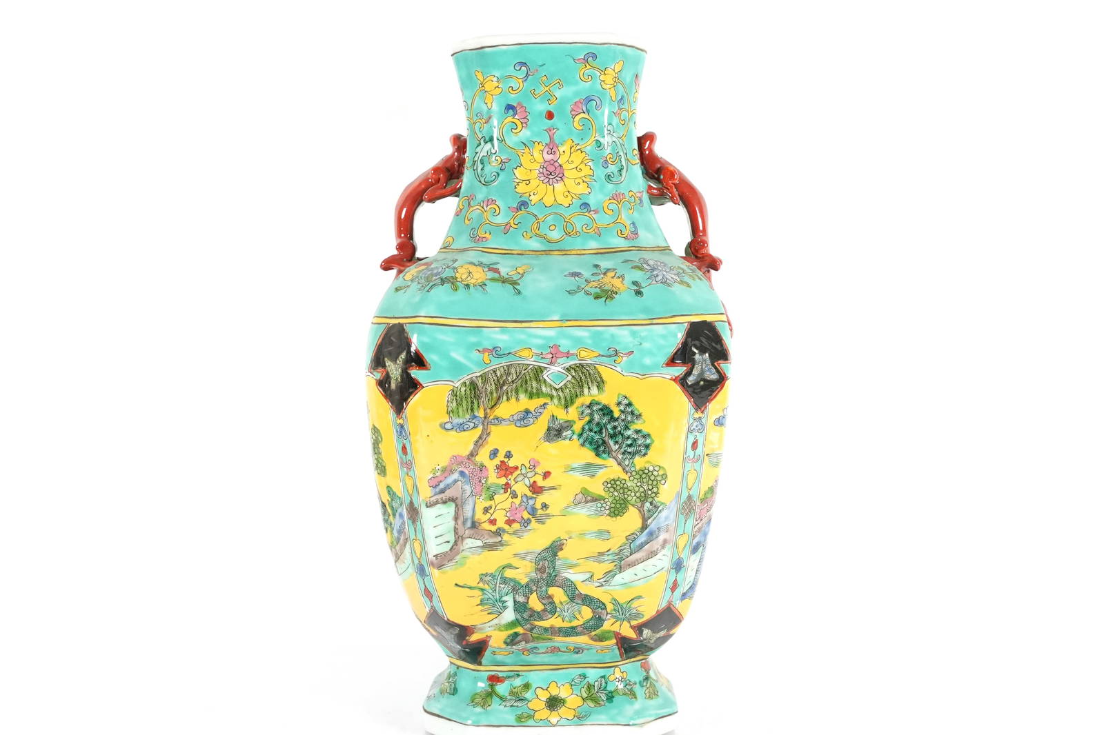 Chinese Tall Fancy Vase Auction