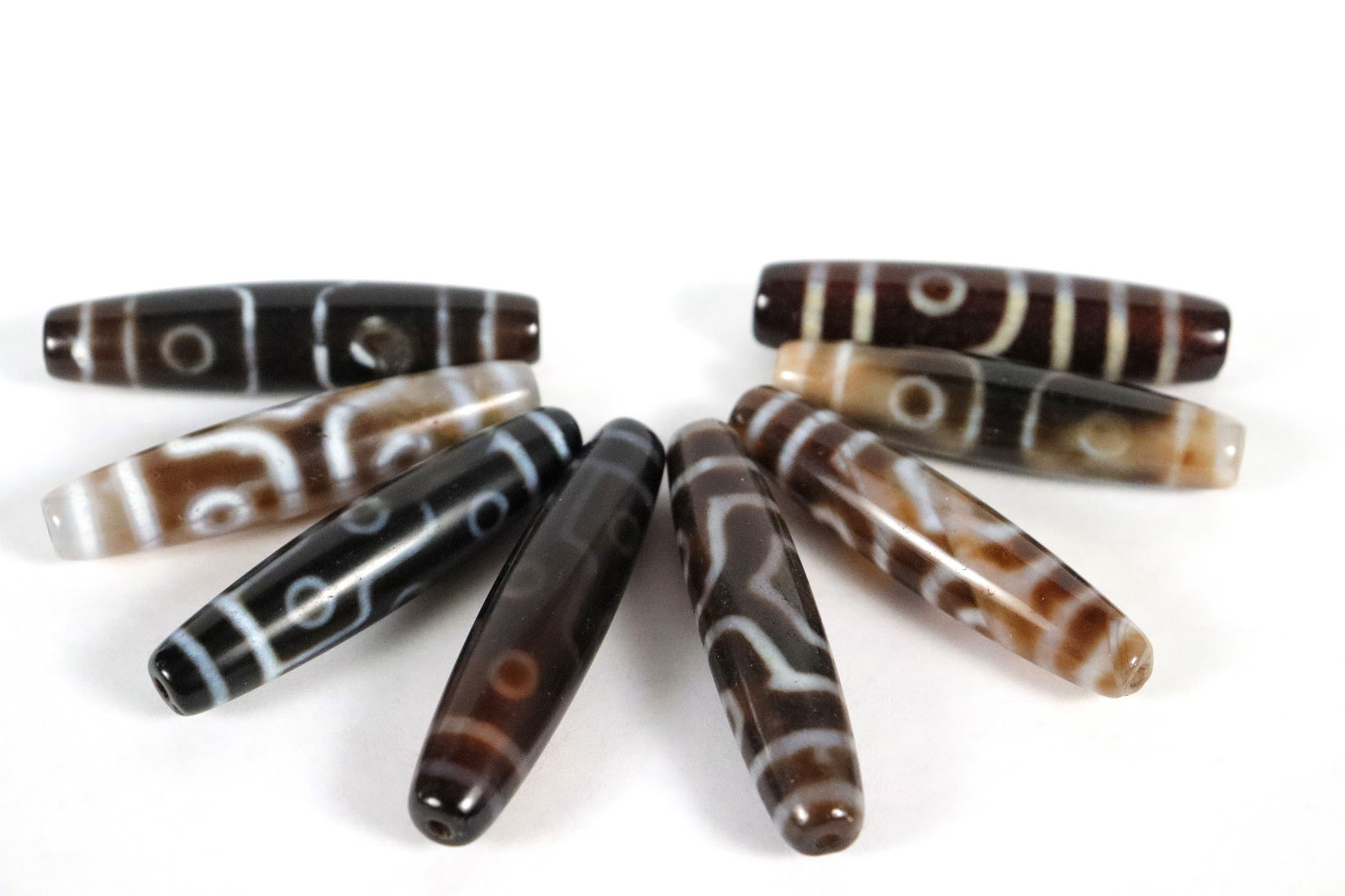 Lots Tibetan dzi beads (1 of 6)