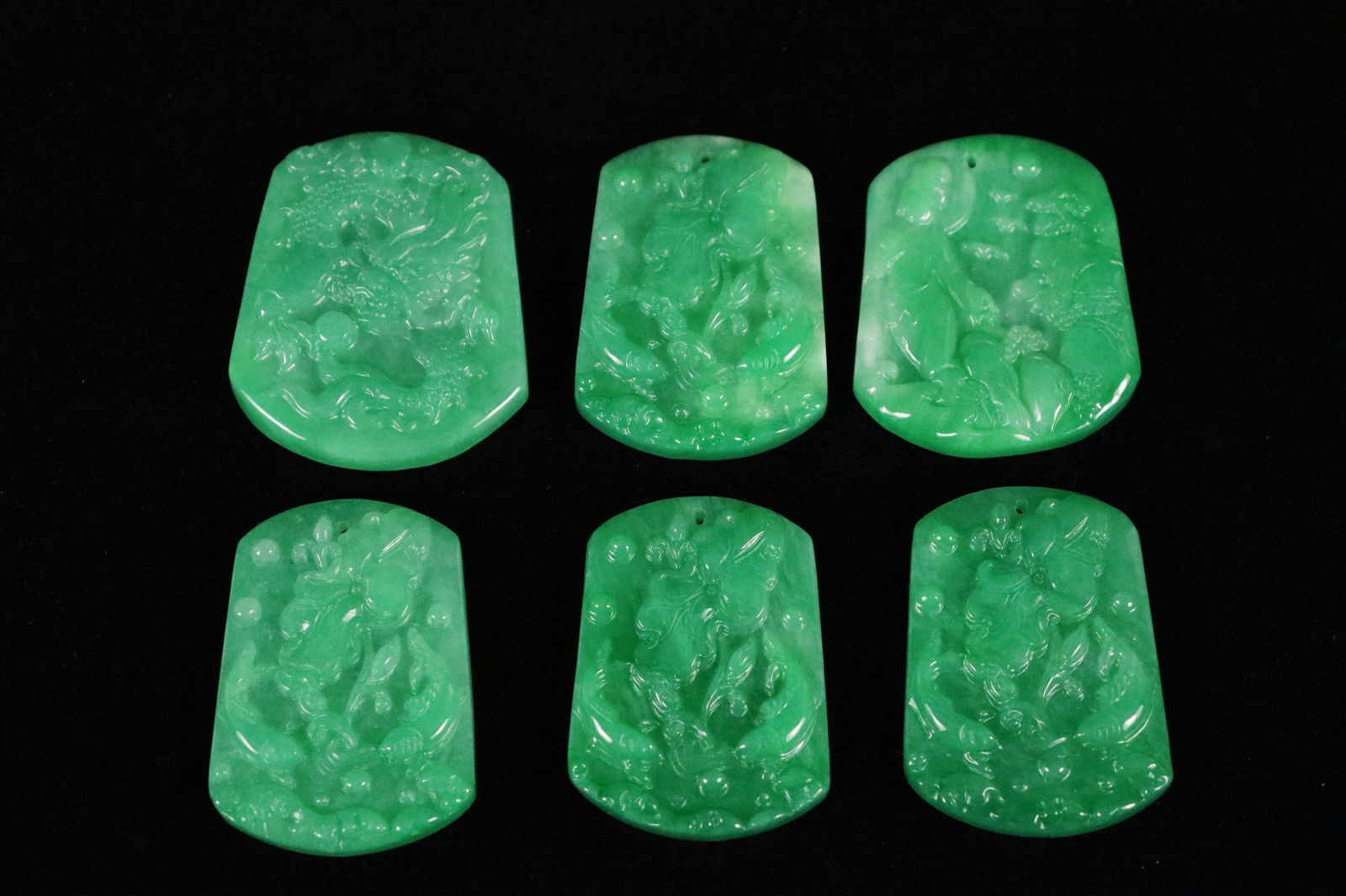 Lots Chinese fine plaques (1 of 6)