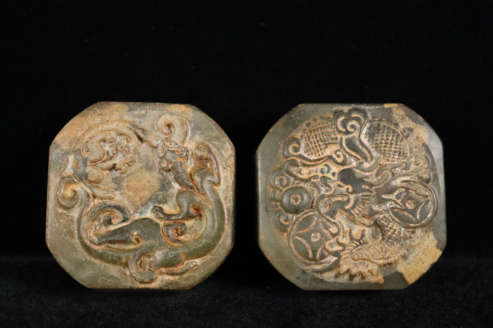 2 Chinese stone items (1 of 6)