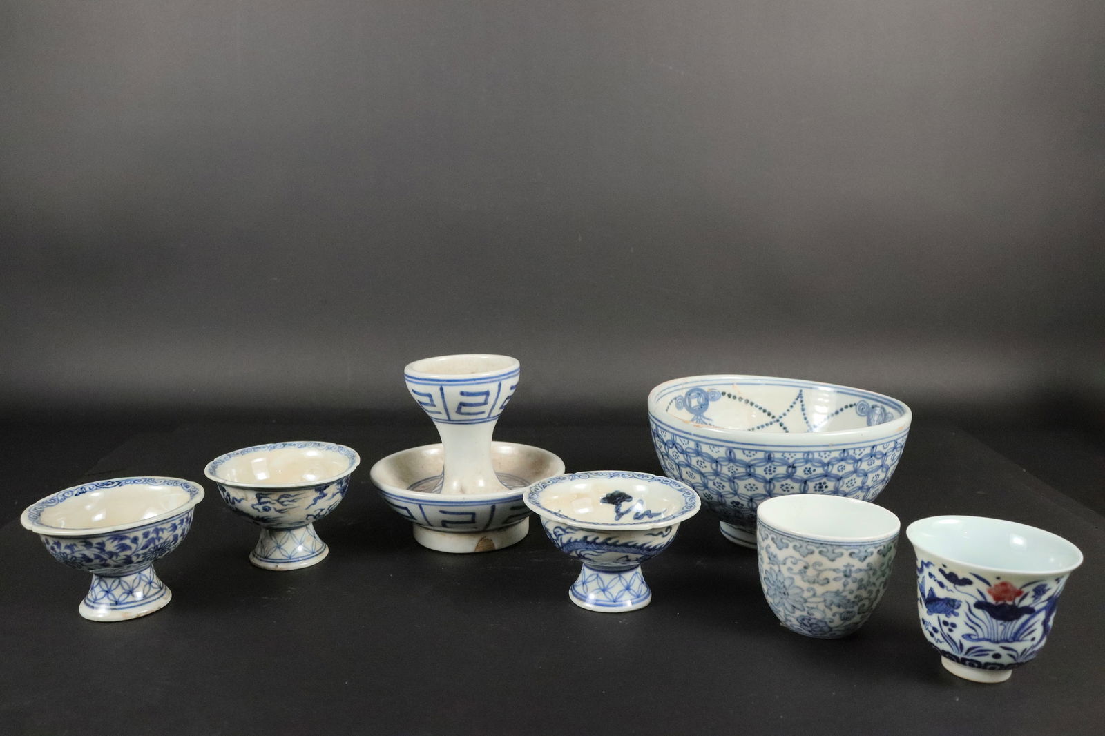 Lots Chinese b/w fine items (1 of 7)
