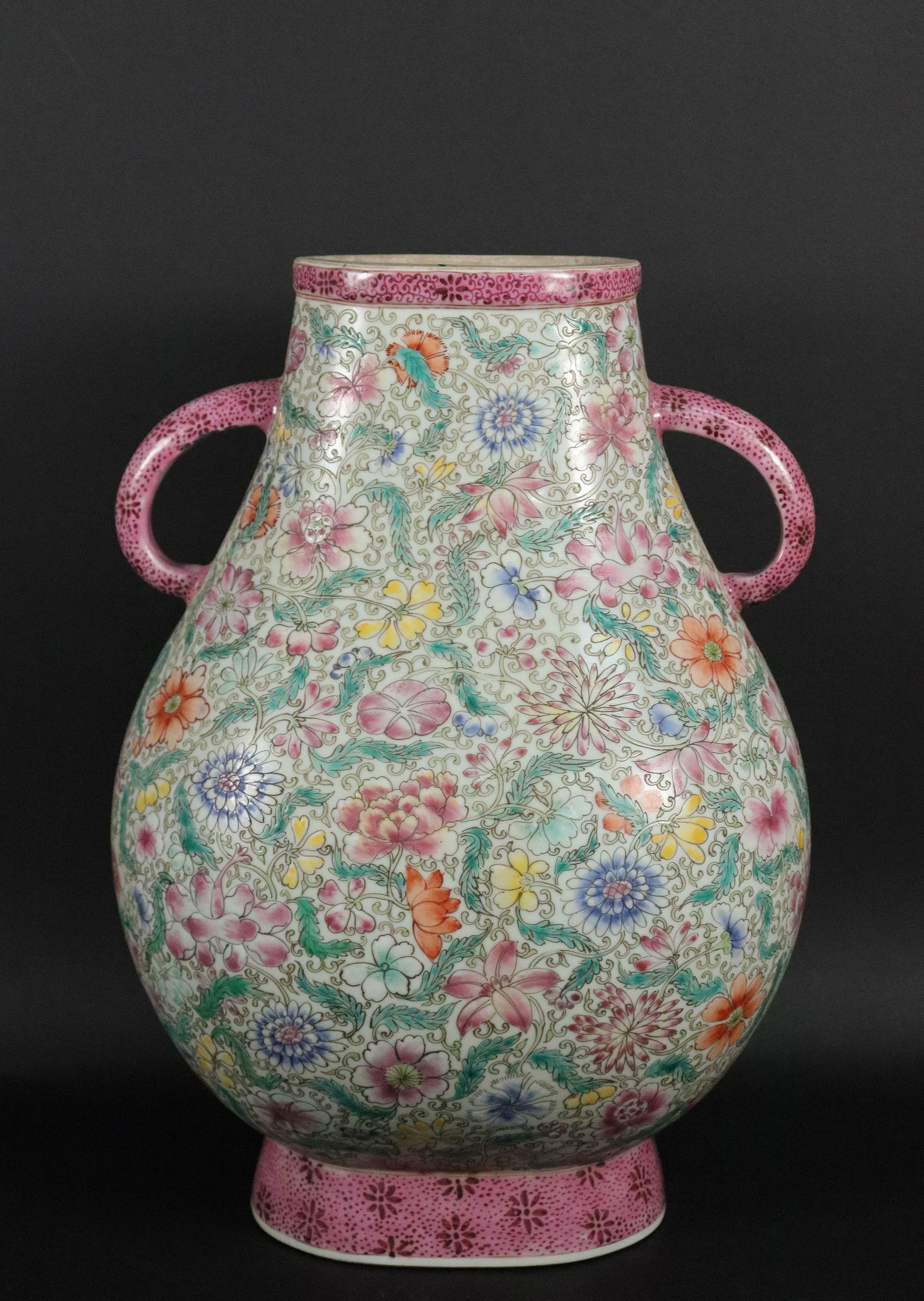 Chinese large handled vase (1 of 7)