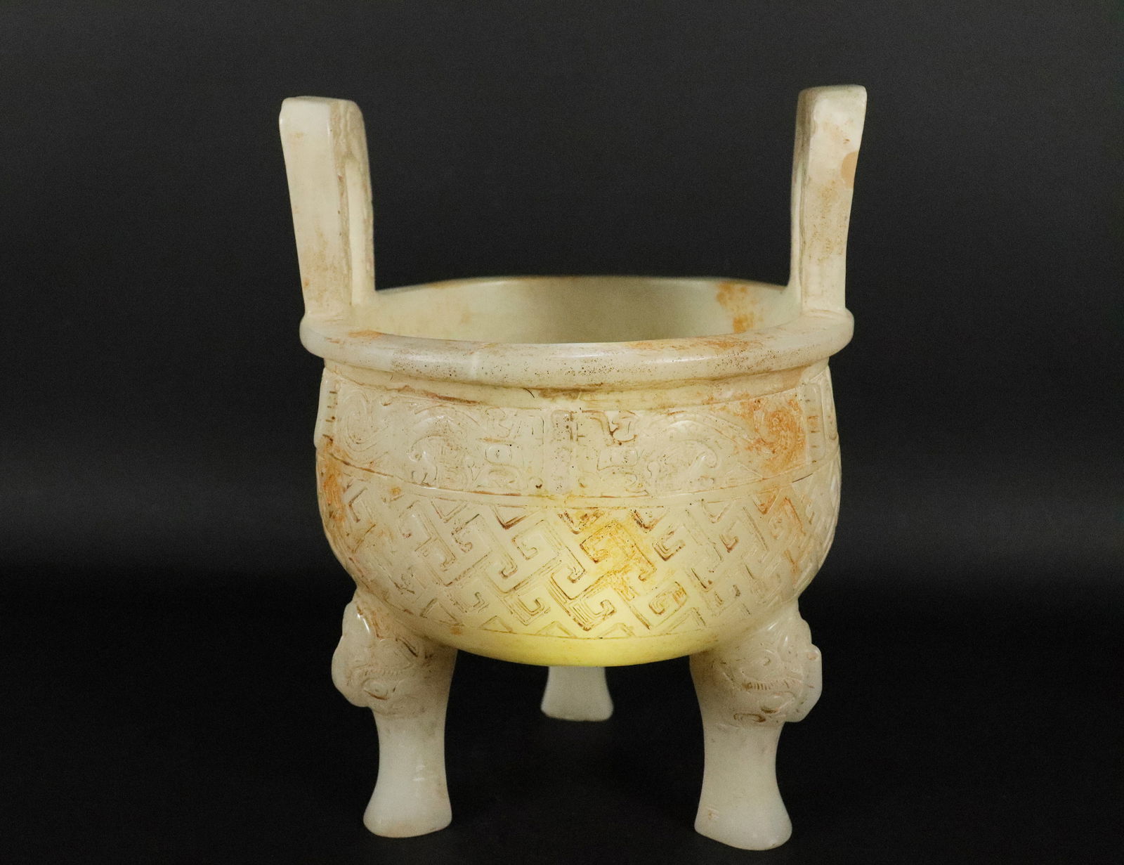 Chinese jade like censer (1 of 8)