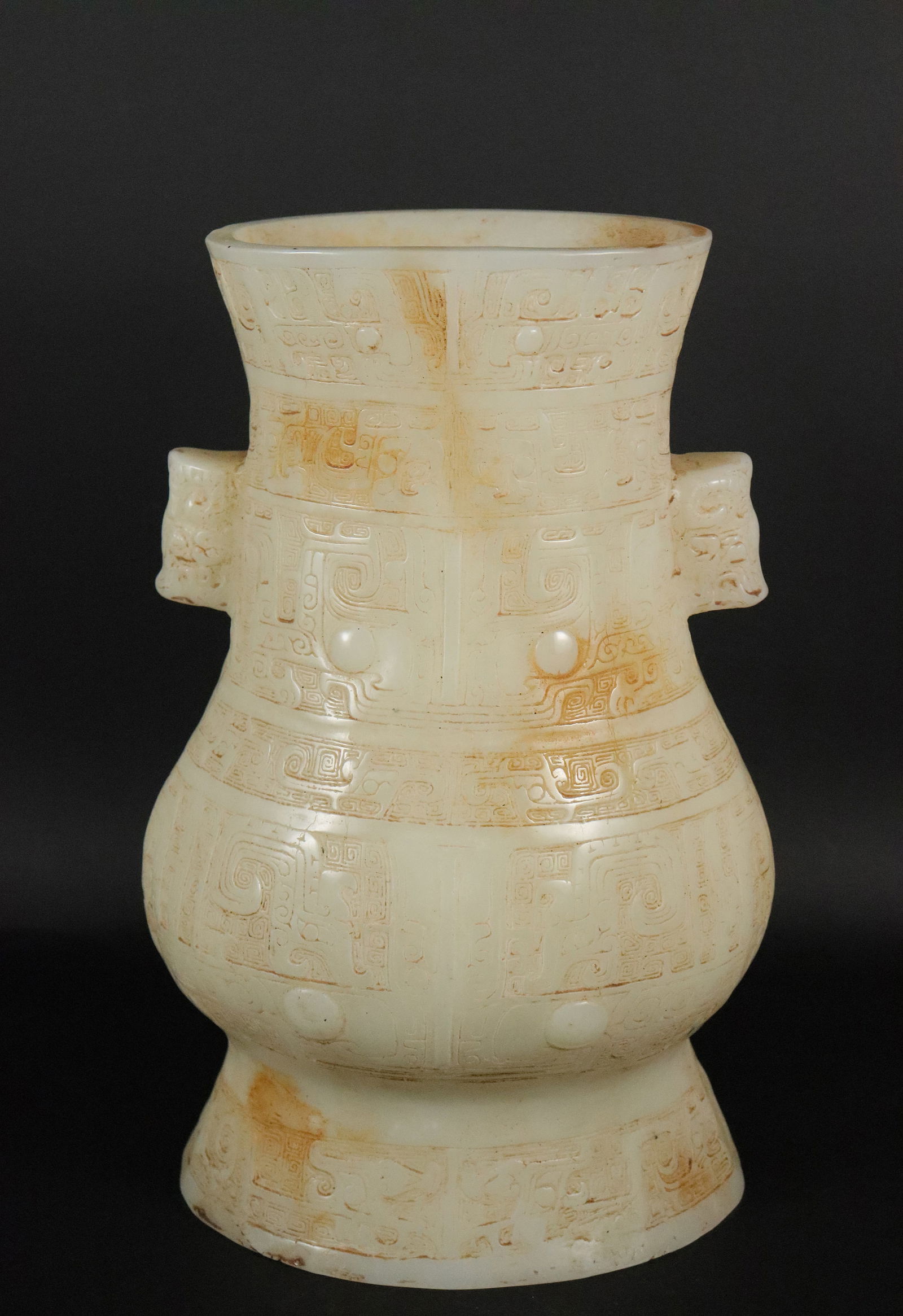 Chinese large jade like vessel (1 of 7)