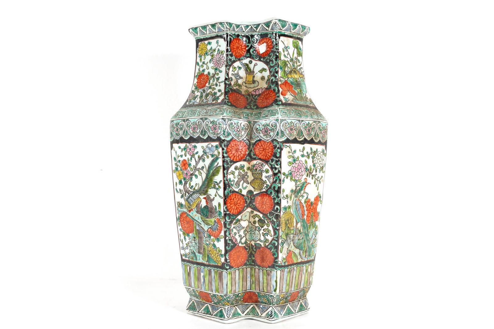 Chinese fine unusual vase (1 of 6)