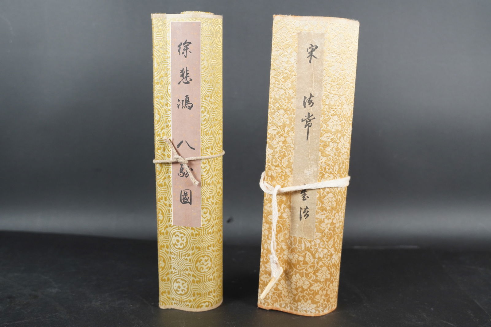 2 Chinese fine scrolls (1 of 8)