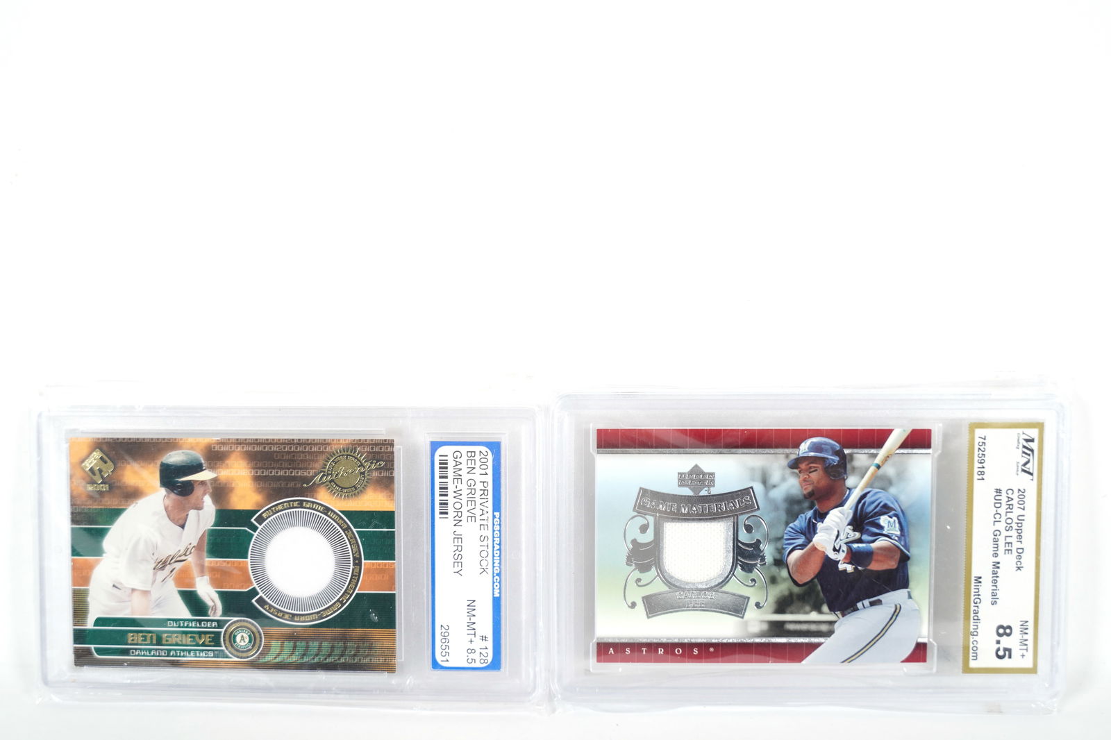 2 game worn jersey cards (1 of 7)