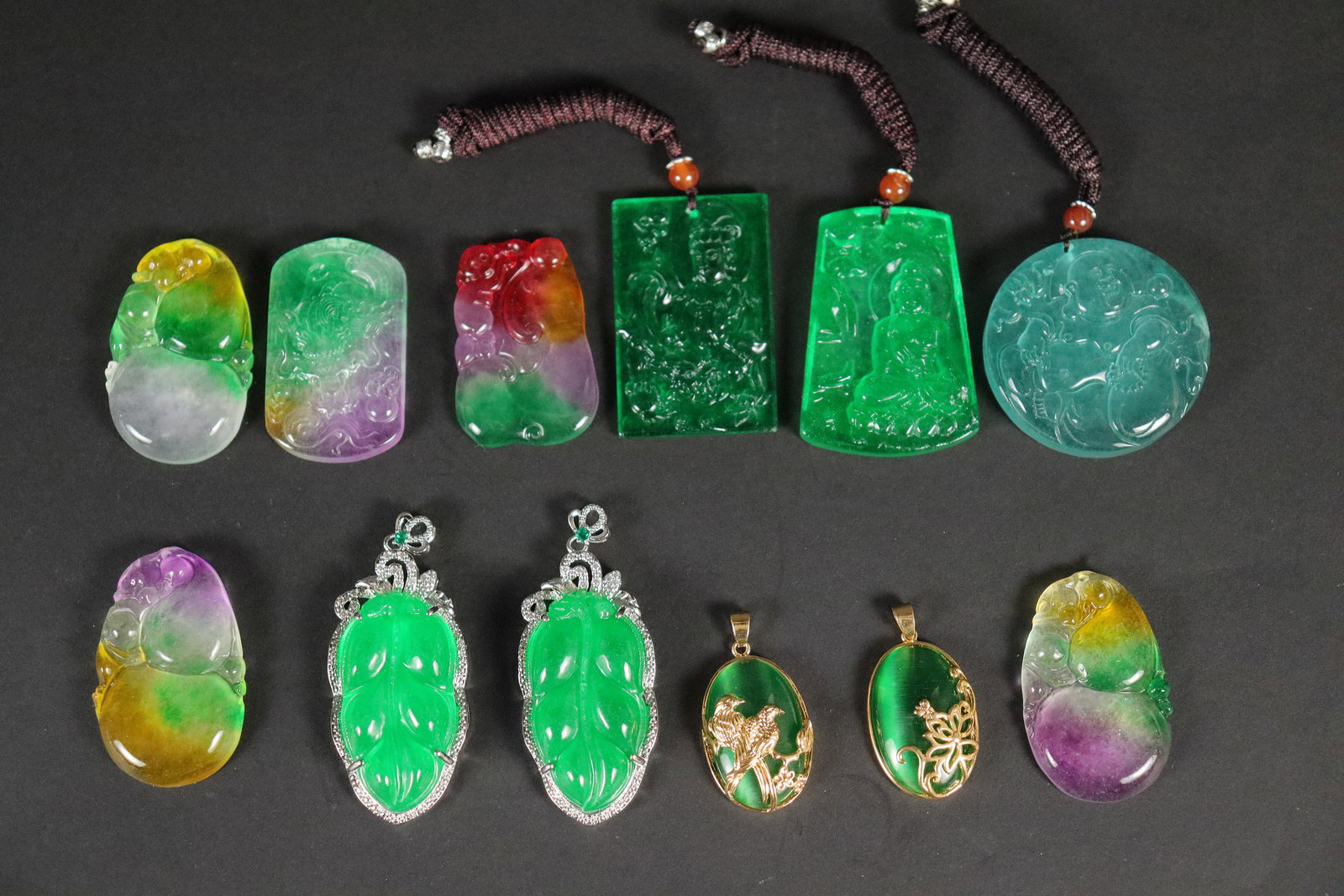 Lots Chinese fine plaques (1 of 6)