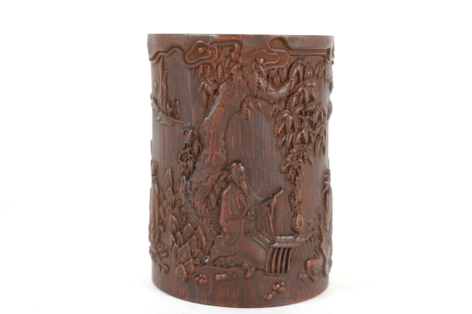 Chinese fine brush pot (1 of 6)