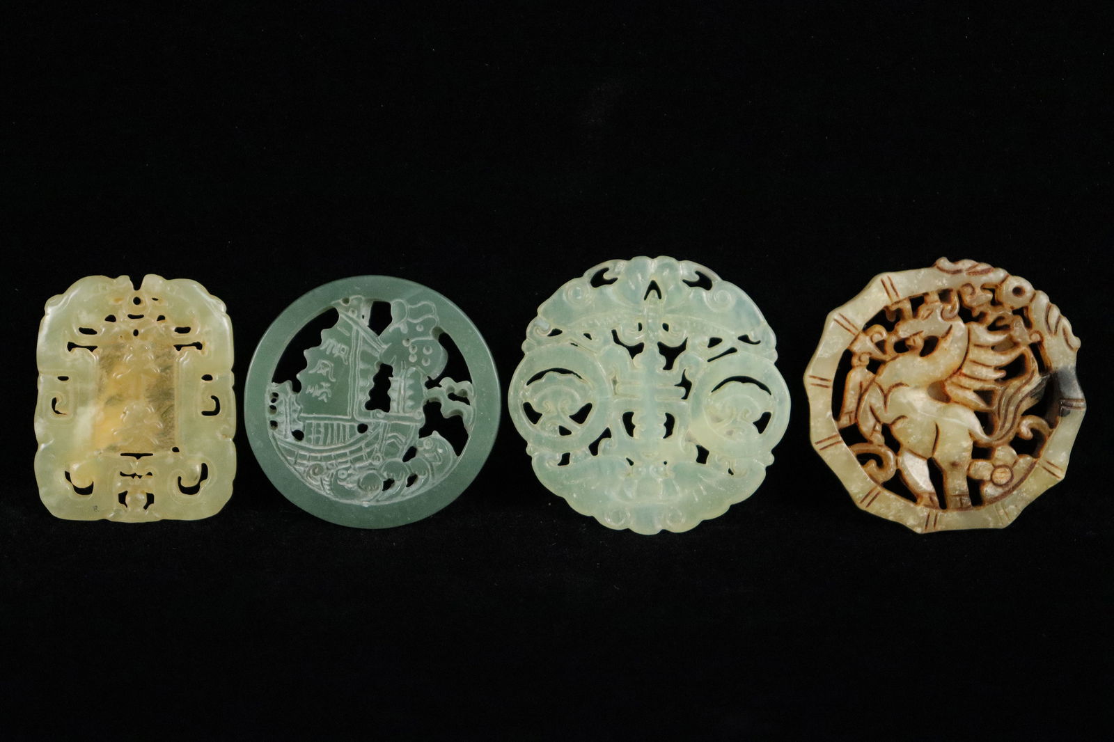 Lots Chinese stone plaques (1 of 6)