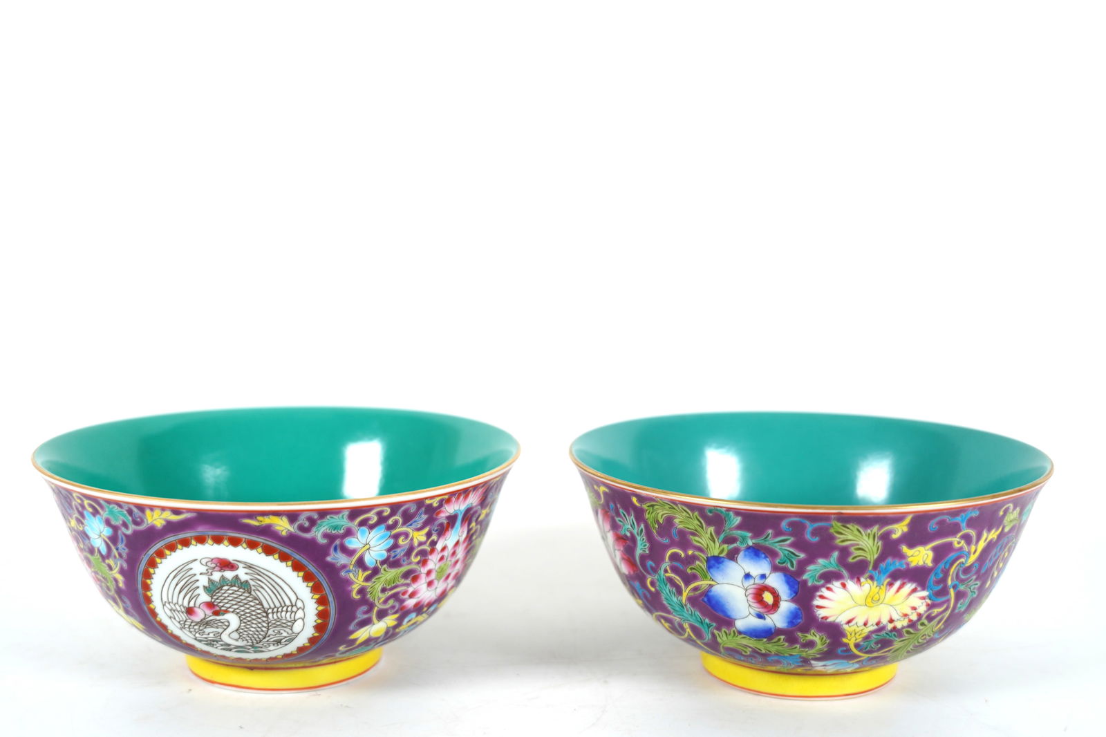 2 Chinese fine fancy bowls (1 of 6)