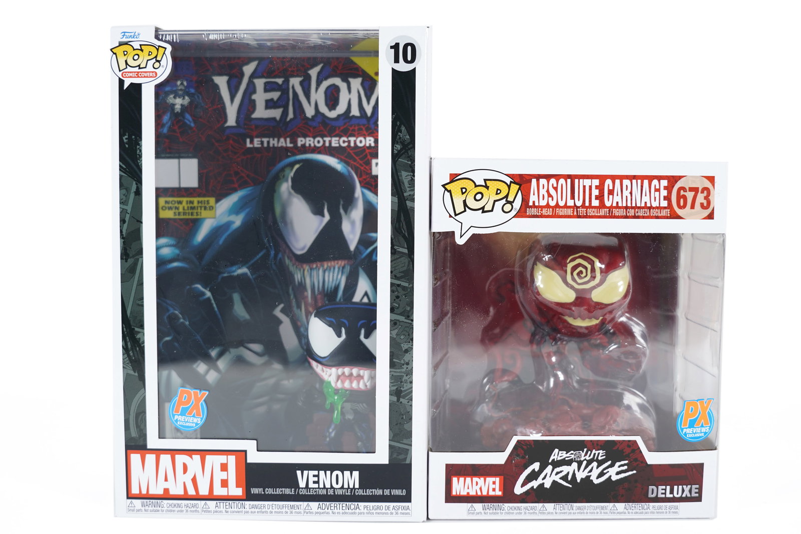 2 Marvel Funko Pop figure (1 of 5)