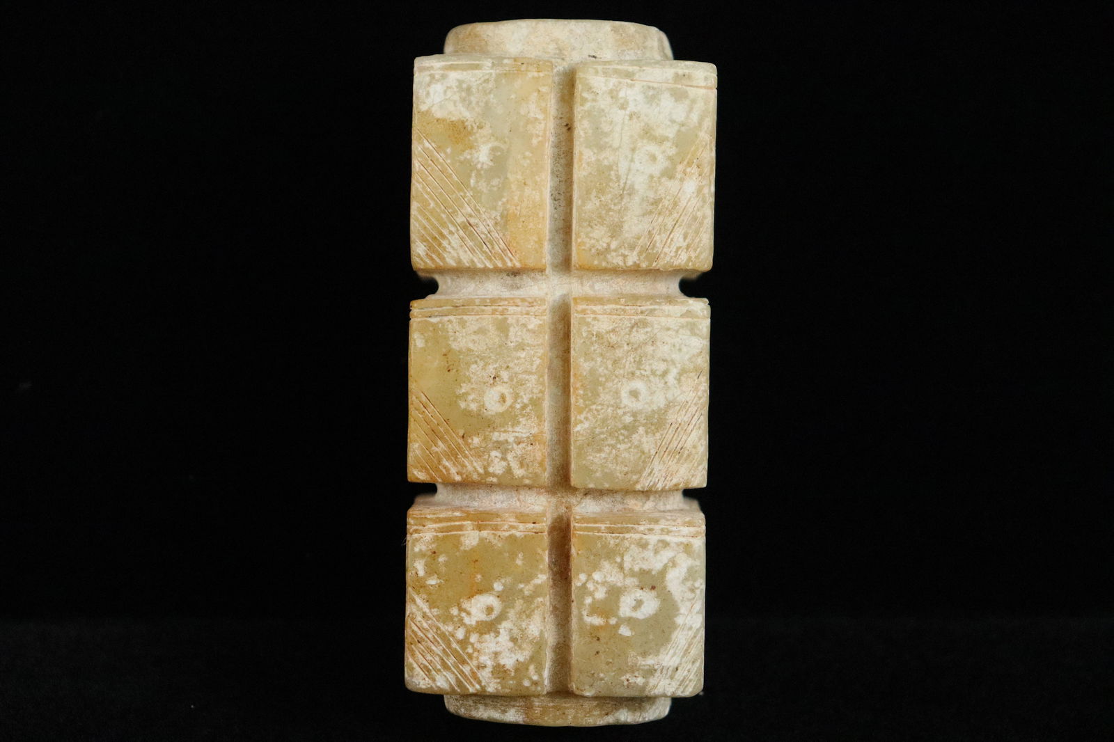 Chinese square stone carvings (1 of 6)