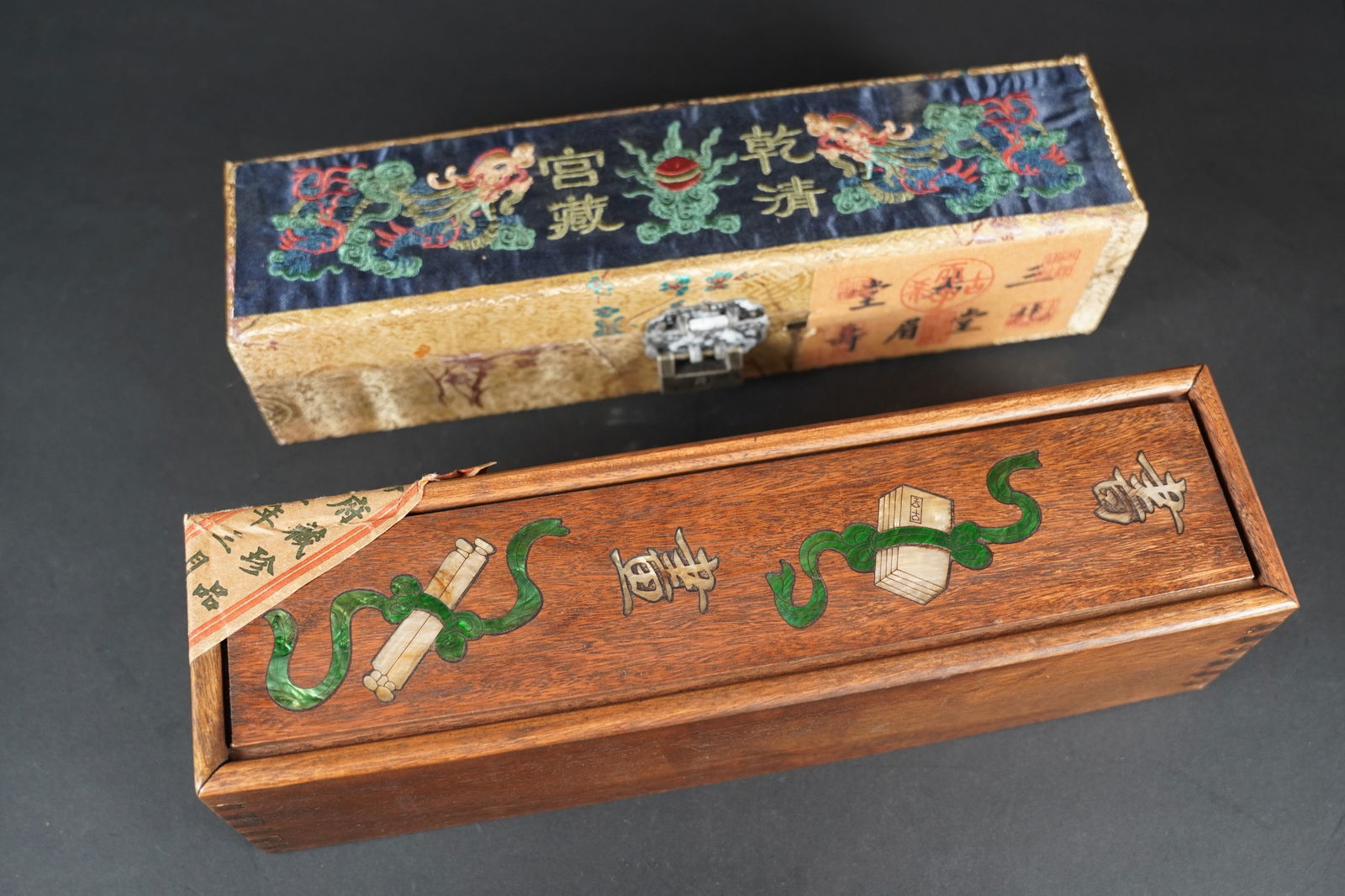 2 Chinese fine scrolls (1 of 6)