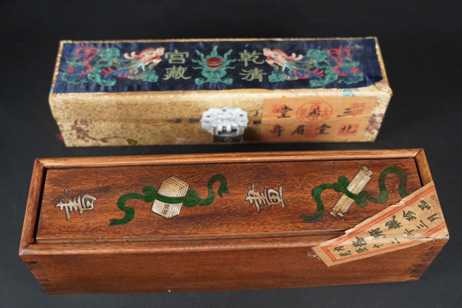 2 Chinese fine scrolls (1 of 6)