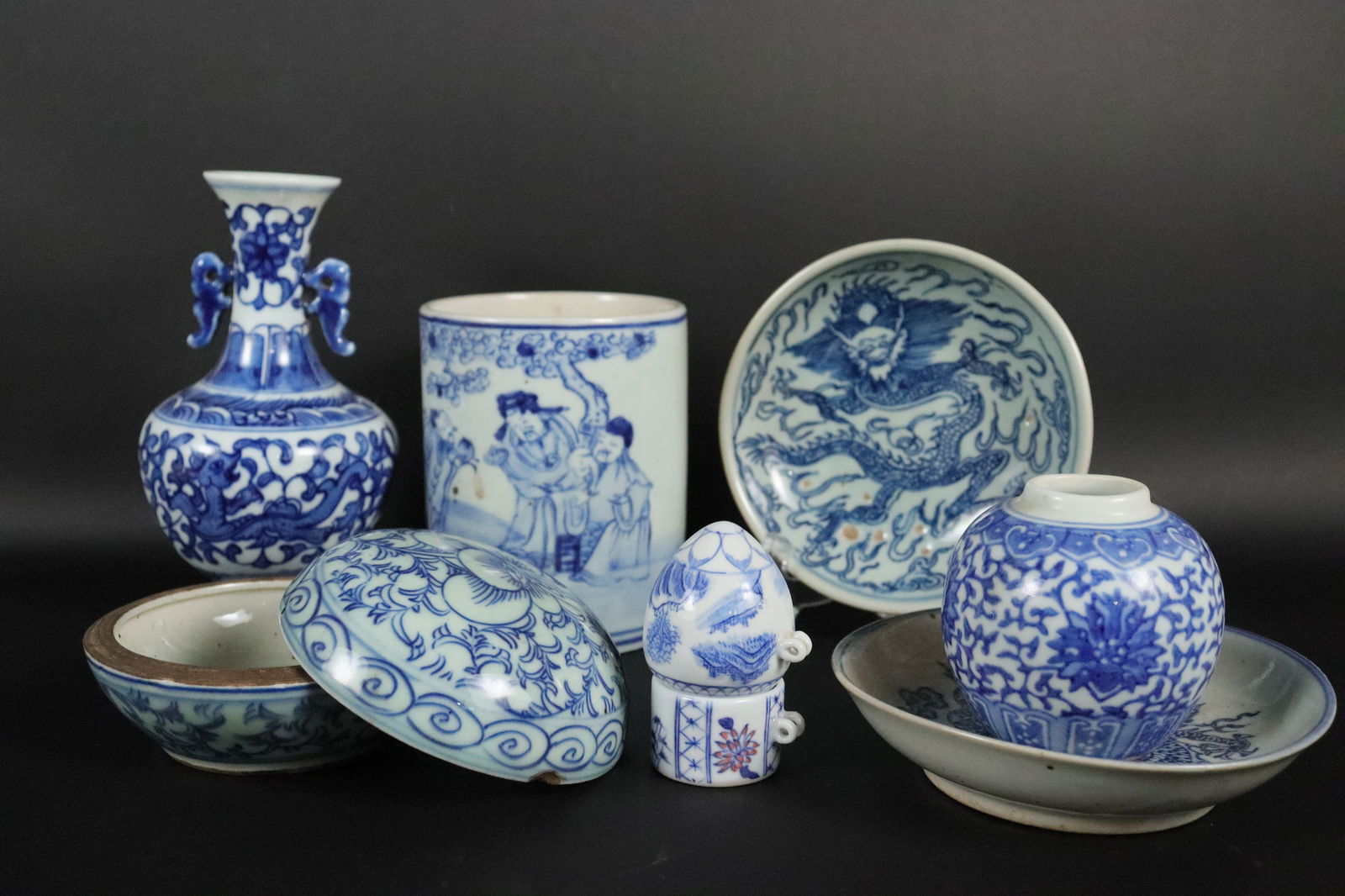 Lots Chinese fine b/w items (1 of 7)