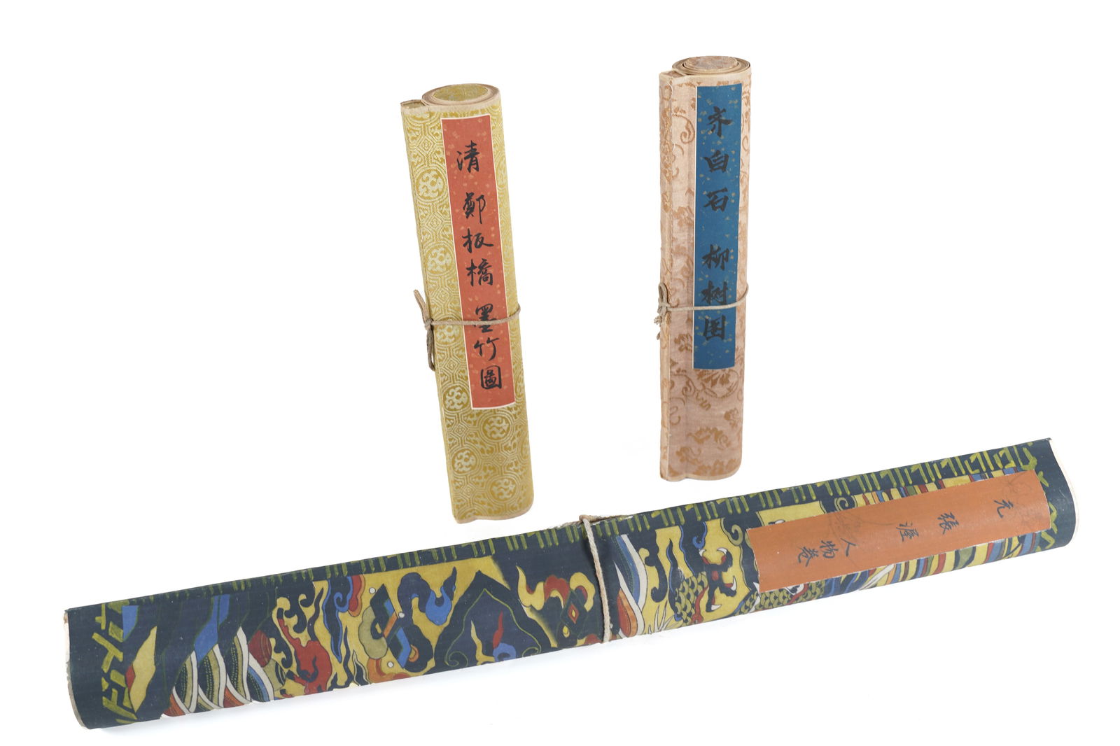 Lots Chinese fine scrolls (1 of 10)