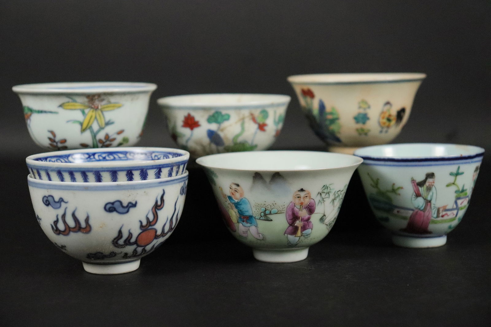 Lots Chinese fine cups (1 of 7)