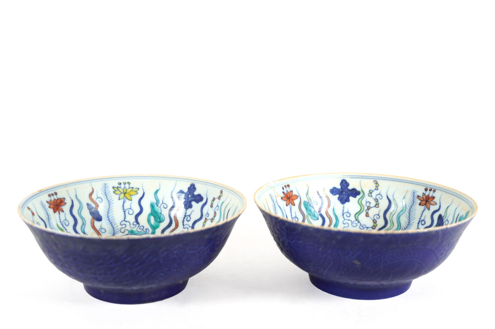 2 Chinese fine fancy bowls (1 of 6)