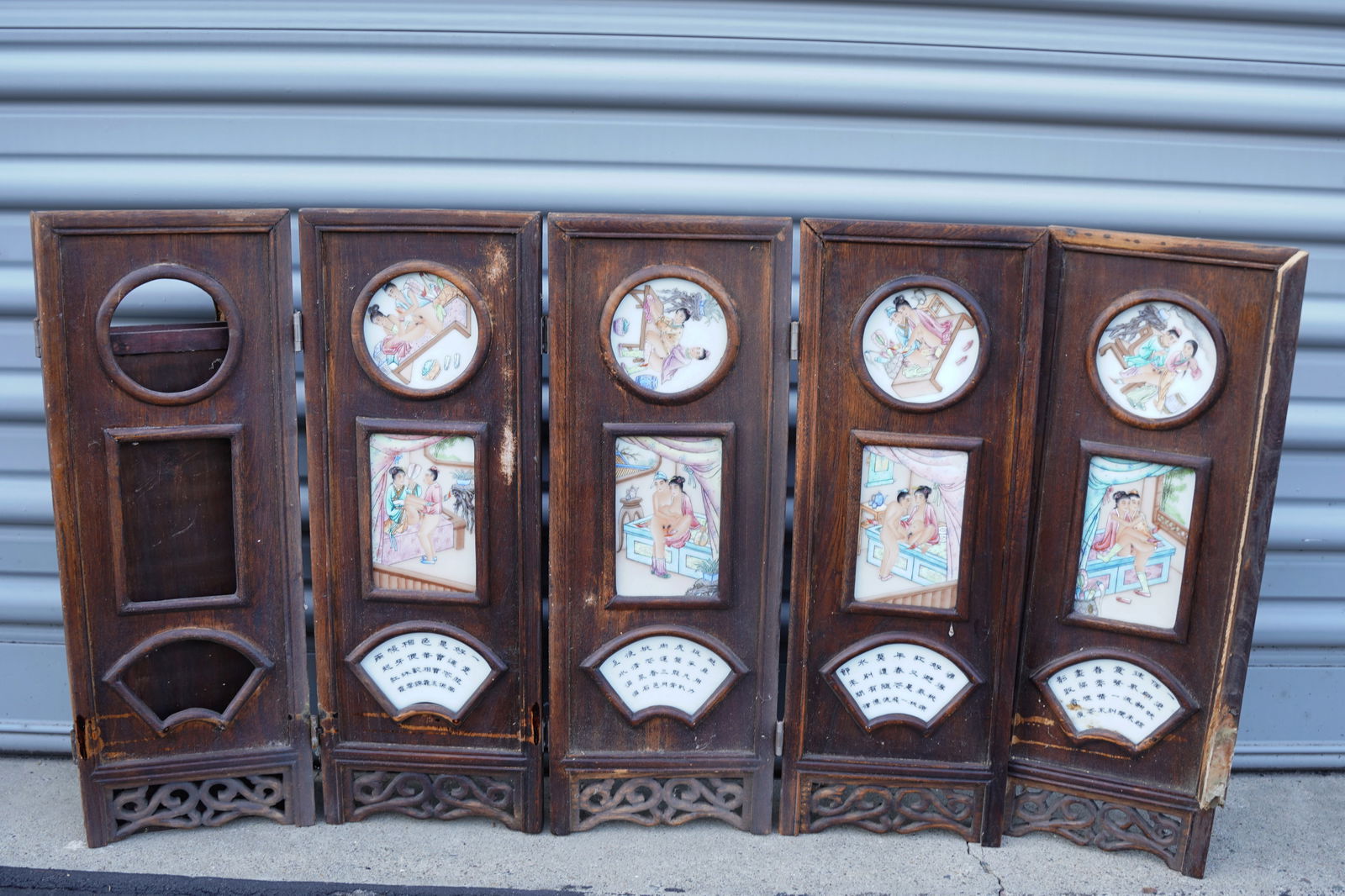 Chinese fine panels (1 of 8)