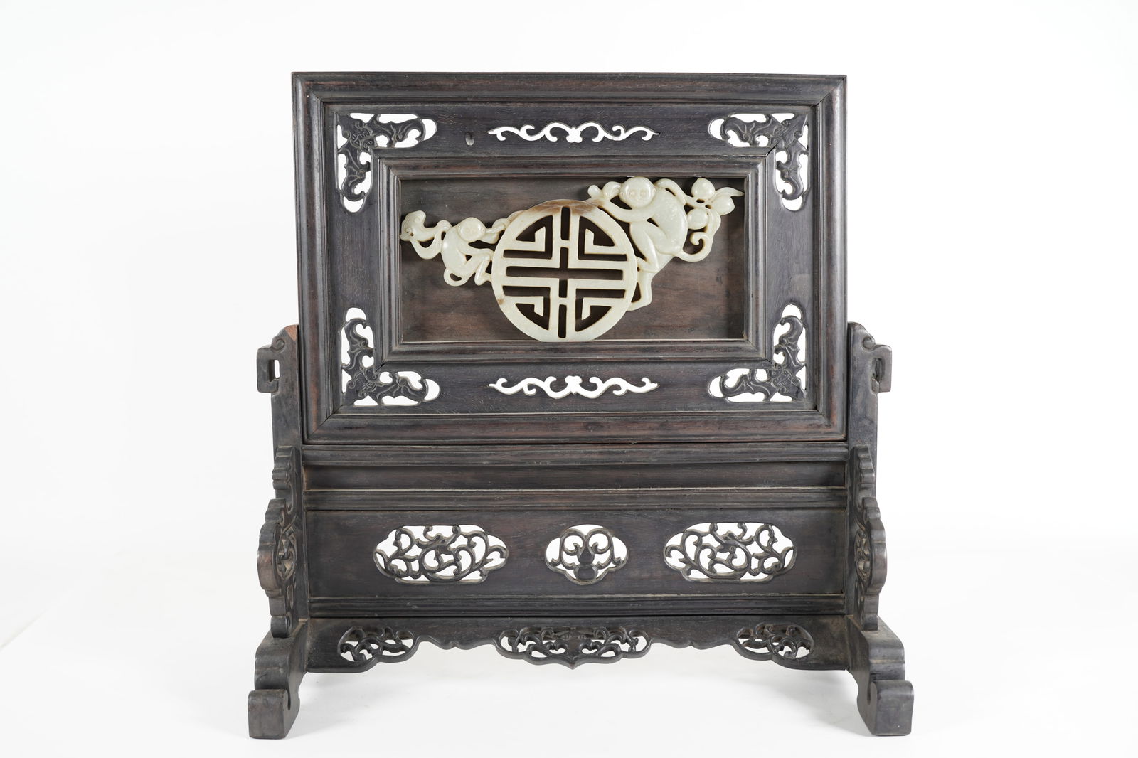 Chinese fine jade plaque (1 of 7)