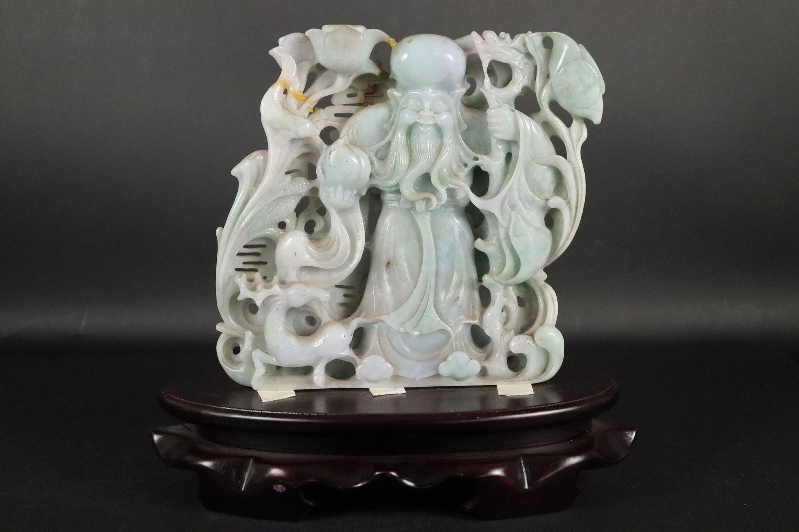 Chinese jadeite deity (1 of 6)
