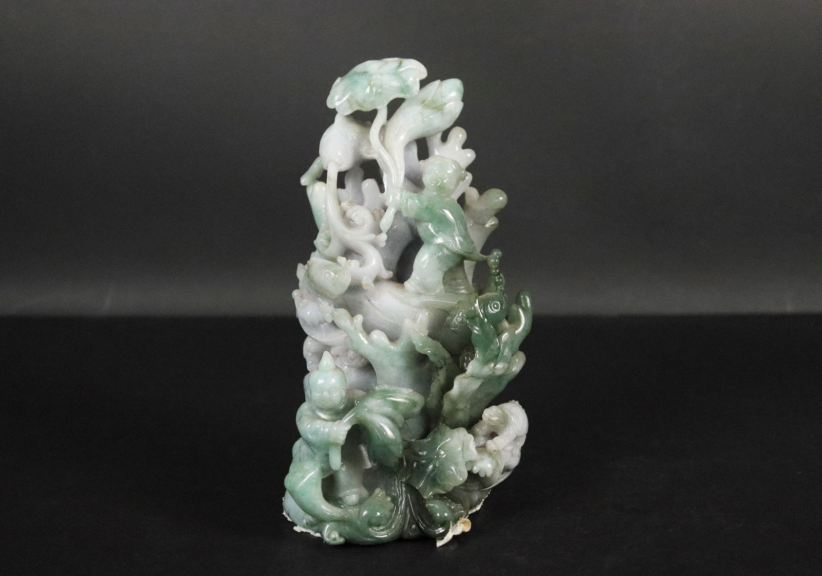 Chinese tall jadeite boulder (1 of 6)