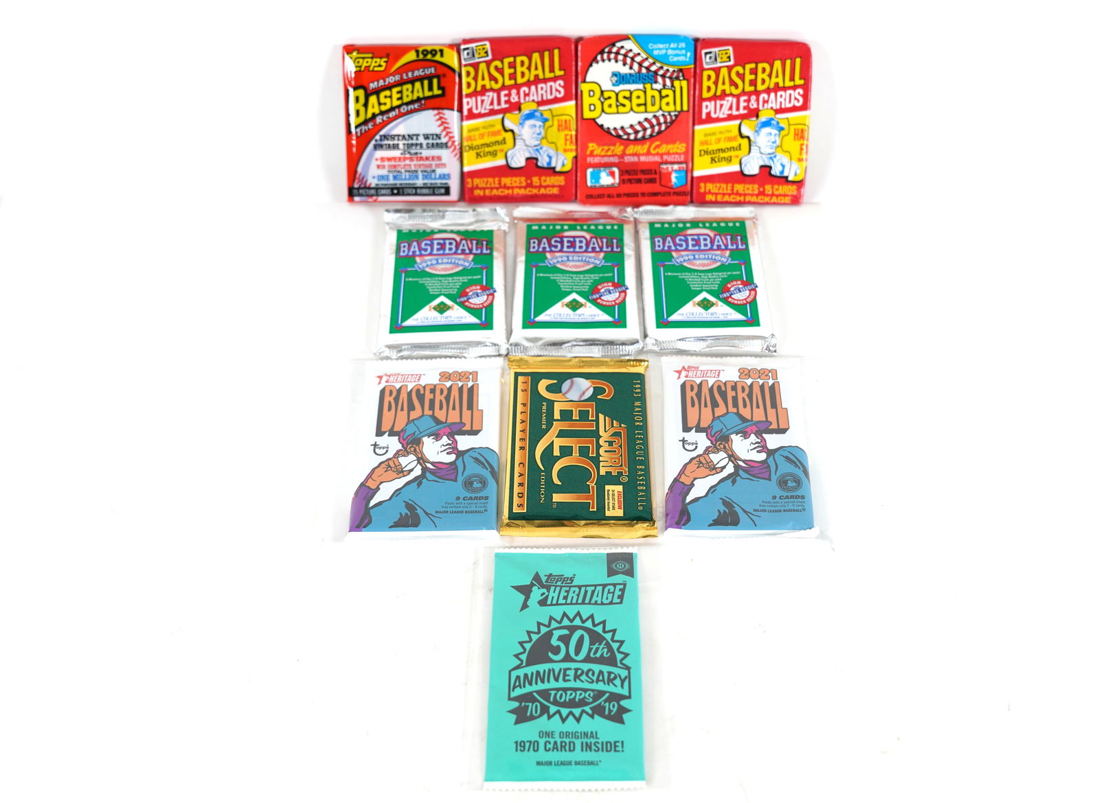 Lots baseball sealed packs (1 of 5)