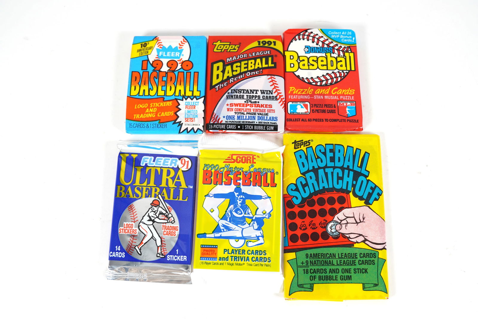 Lots baseball packs (1 of 5)