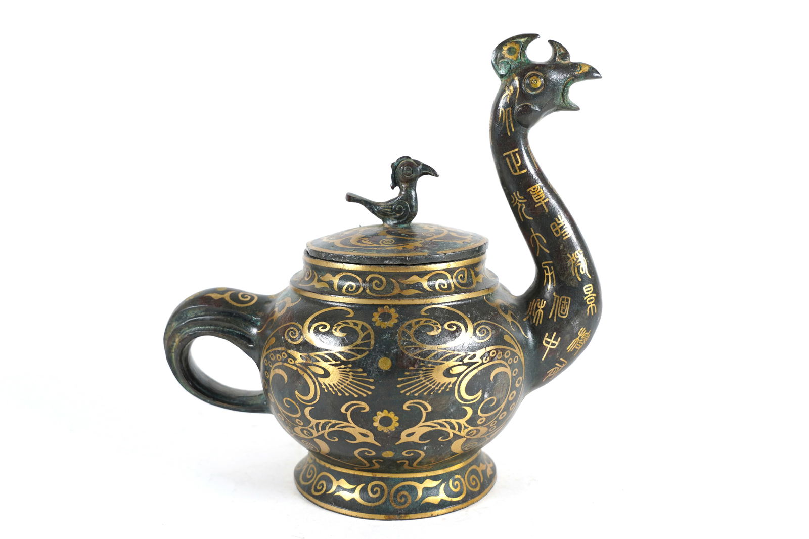 Chinese gilted vessel (1 of 6)