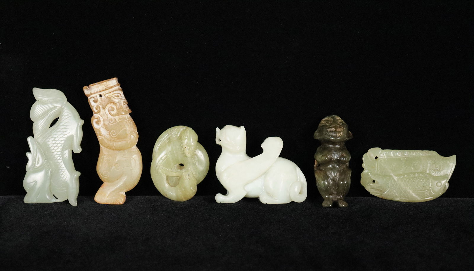 Lots Chinese fine jade (1 of 6)