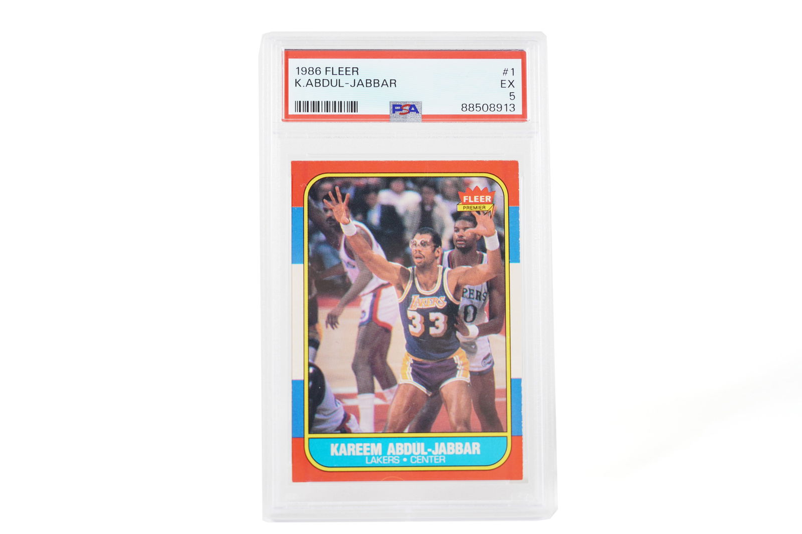 1986 Abdul Jabbar card (1 of 5)