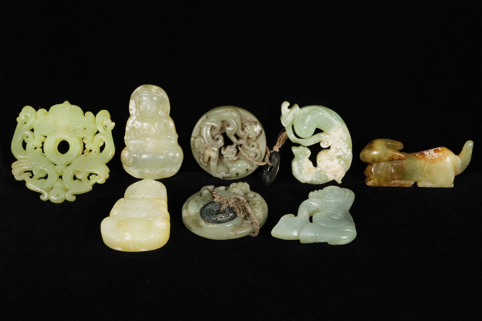 Lots Chinese stone items (1 of 6)