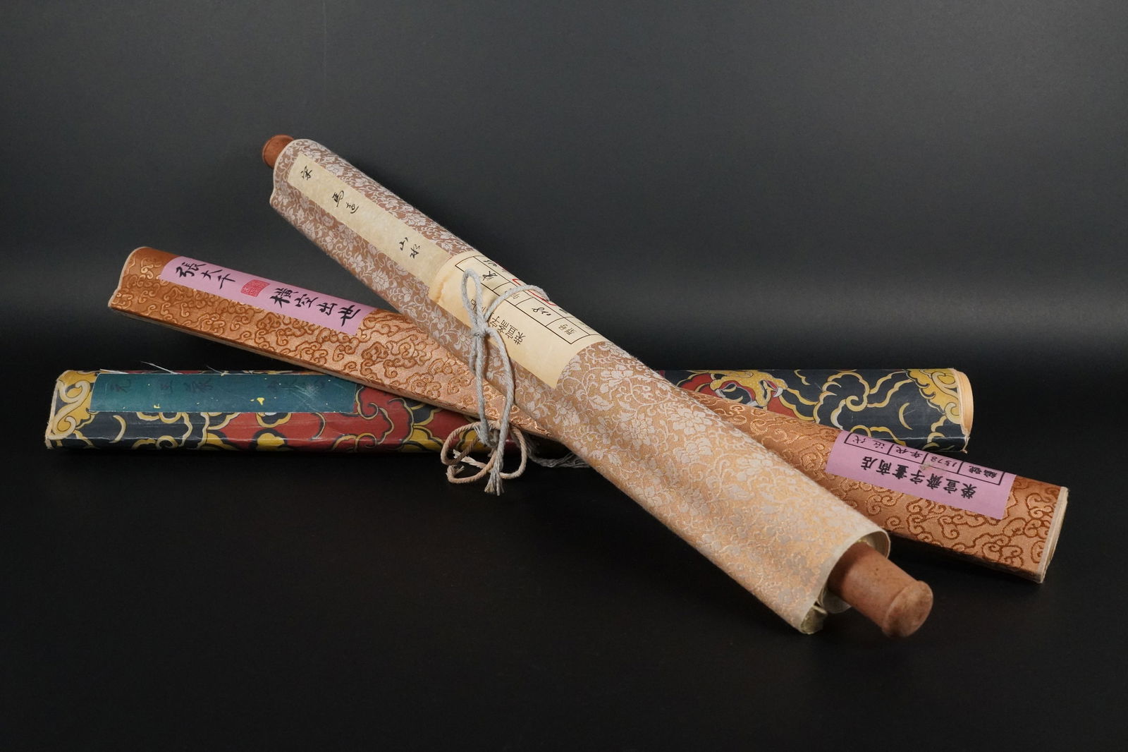 Lots Chinese long scrolls (1 of 7)