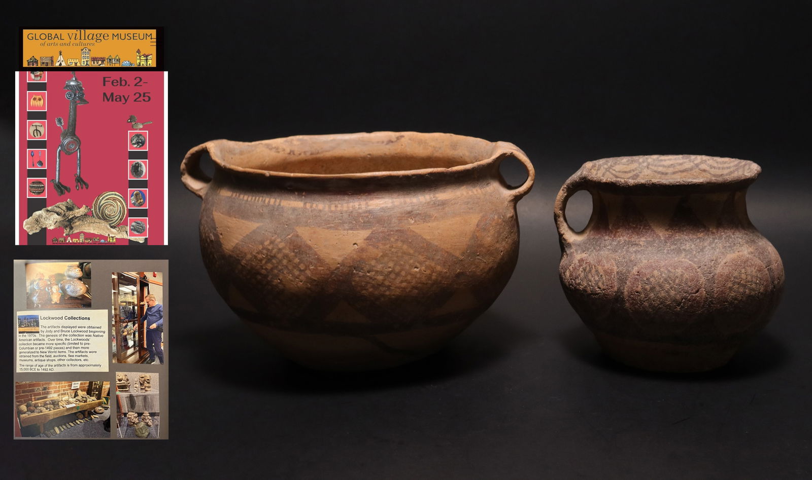 2 archaic style pottery (1 of 6)