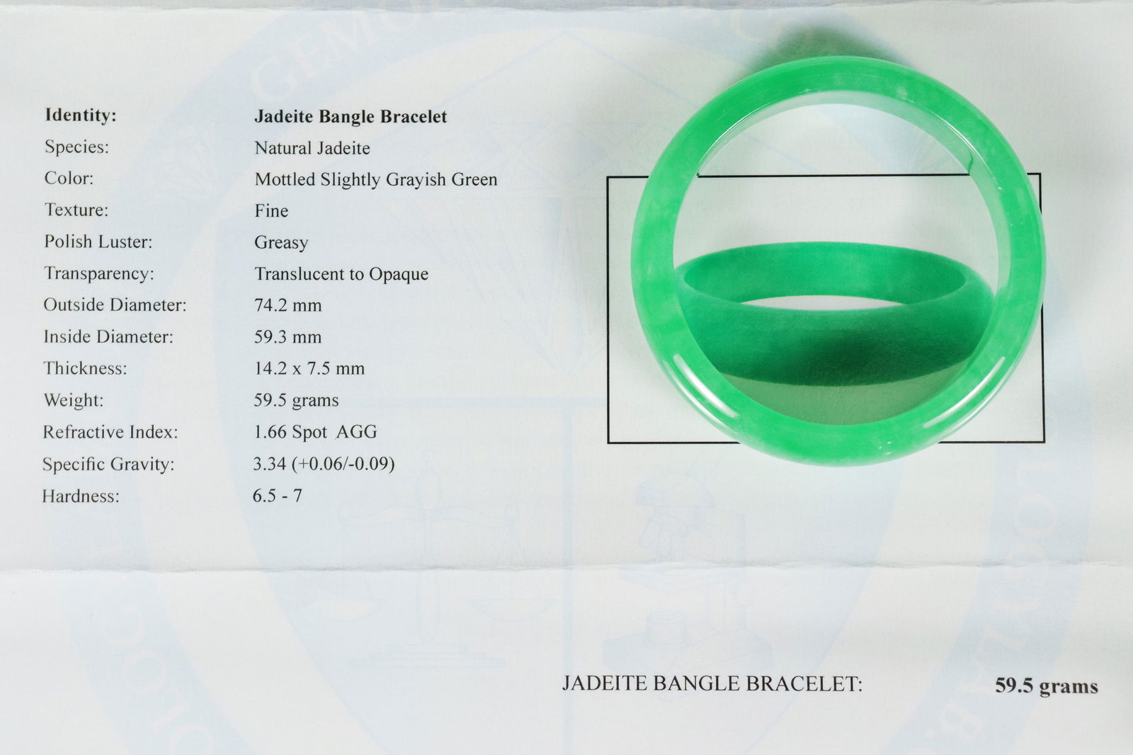 Chinese apple green bangle (1 of 7)