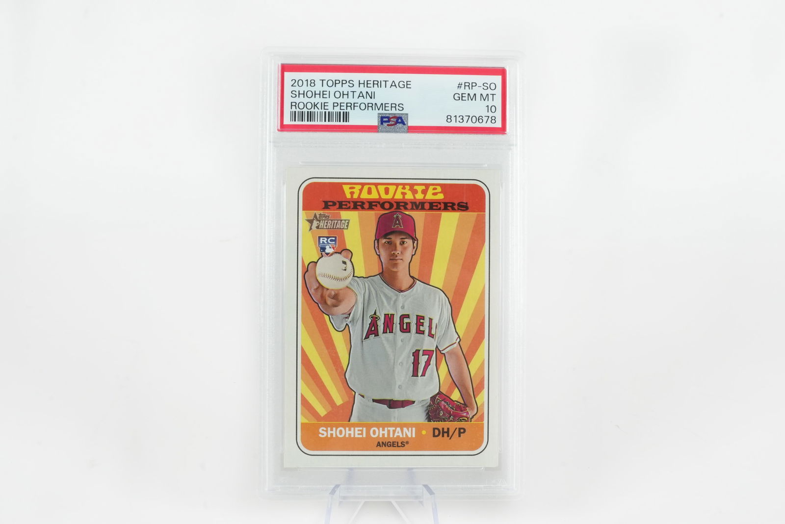 Shohei PSA card (1 of 6)