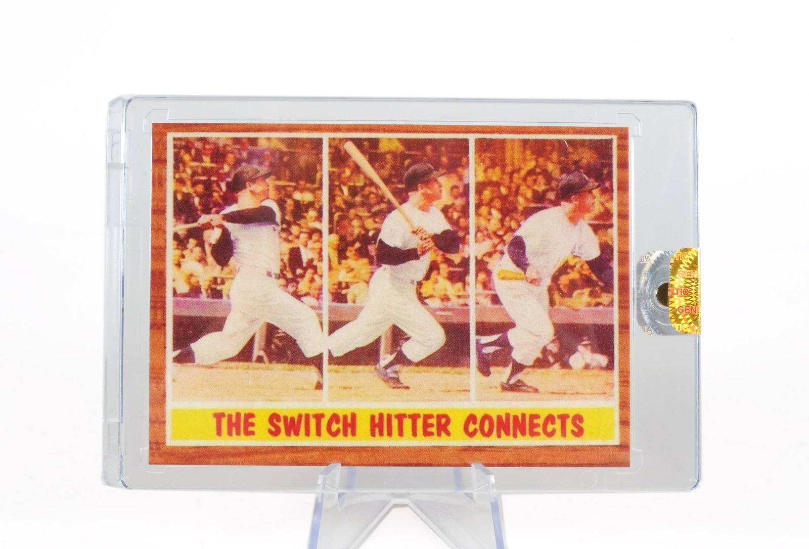 Mickey Mantle card: Mickey Mantle card, ungraded or authenticated. All sales are final.