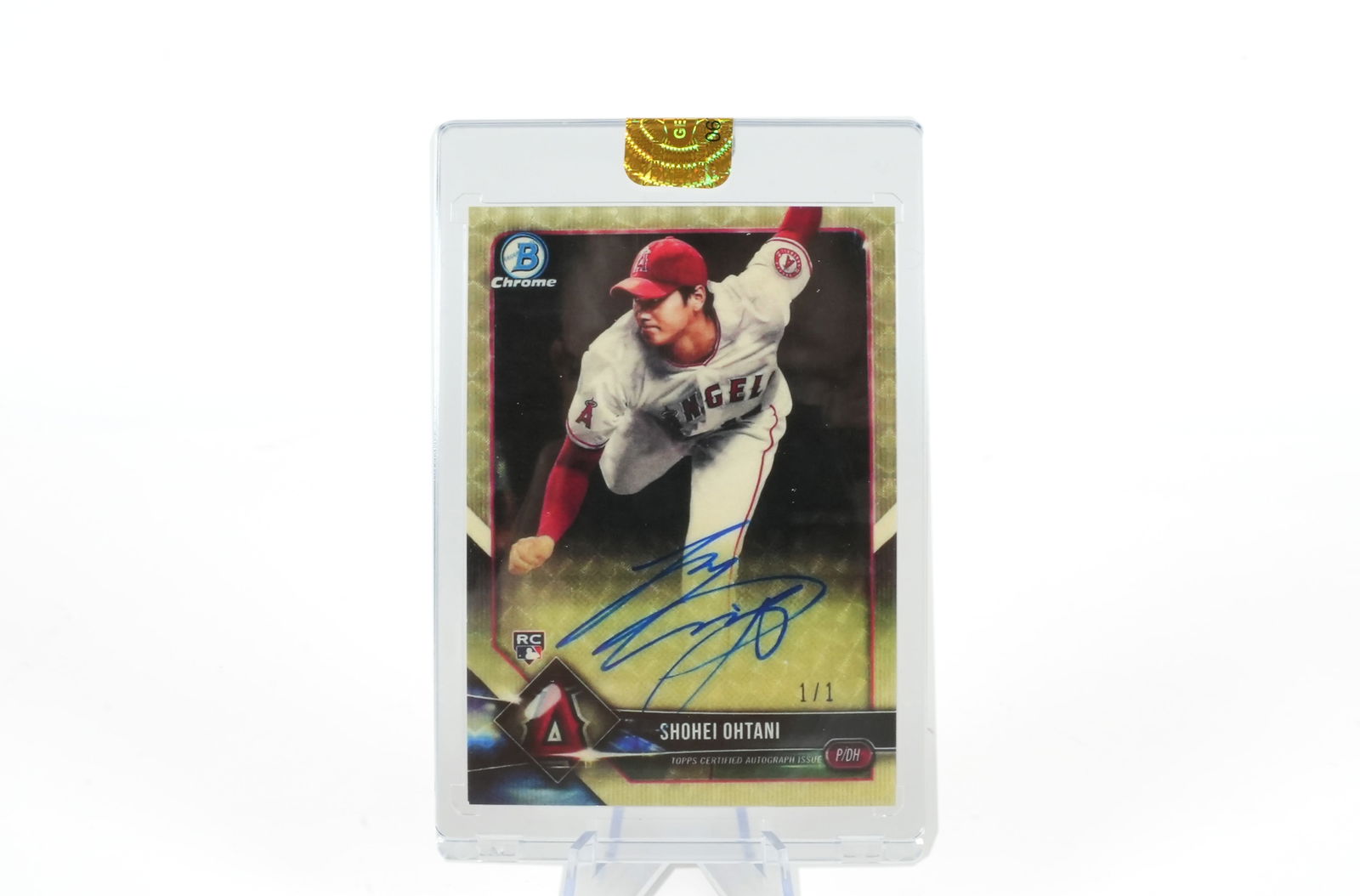 Shohei signed card (1 of 6)