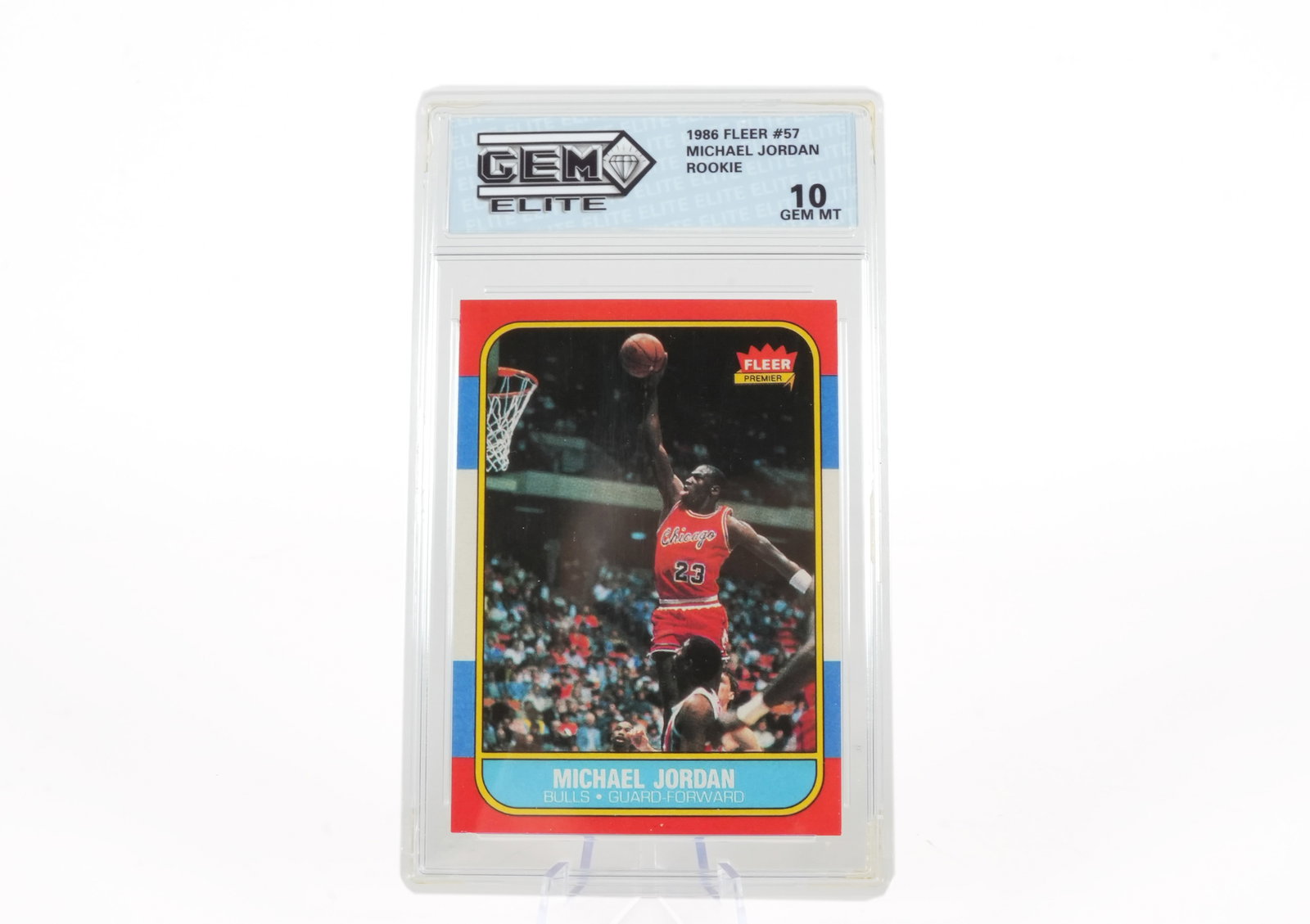 Michael Jordan Fleer card (1 of 6)
