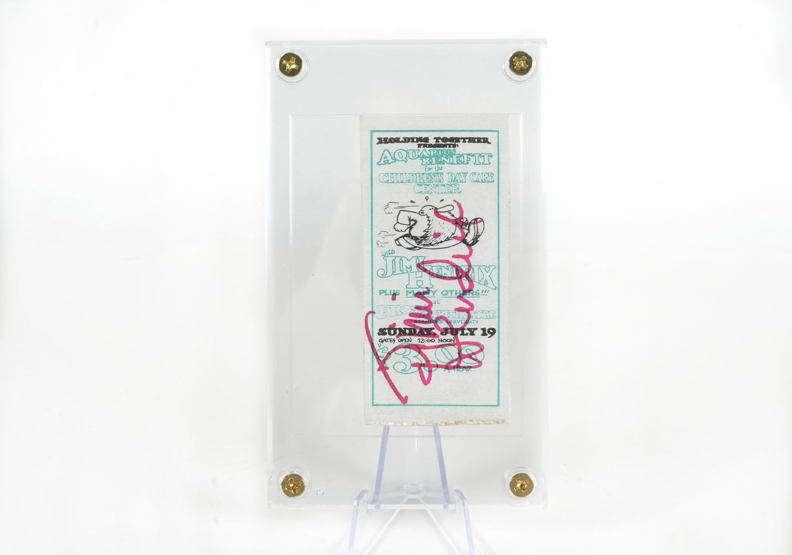 Jimi Hendrix ticket (1 of 5)