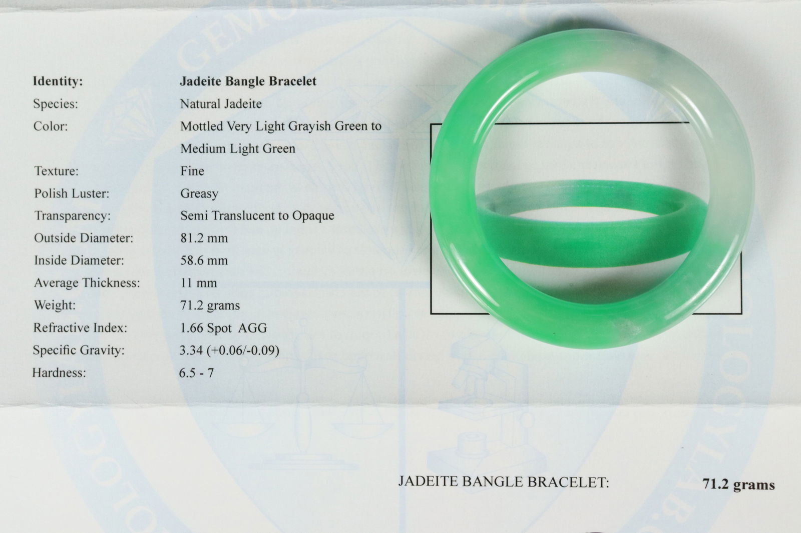 Chinese apple green bangle (1 of 7)